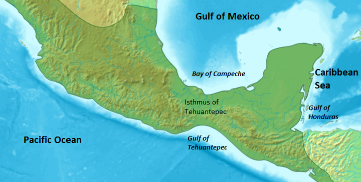 Map of Mesoamerica