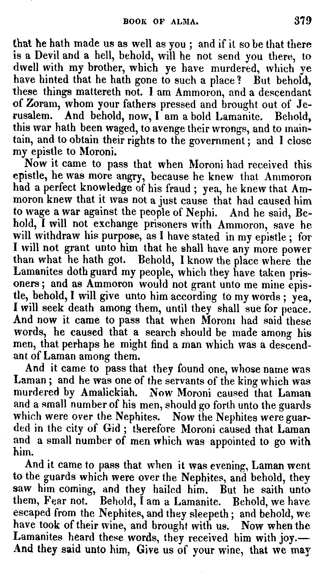 Book Of Mormon - Alma - Page 379