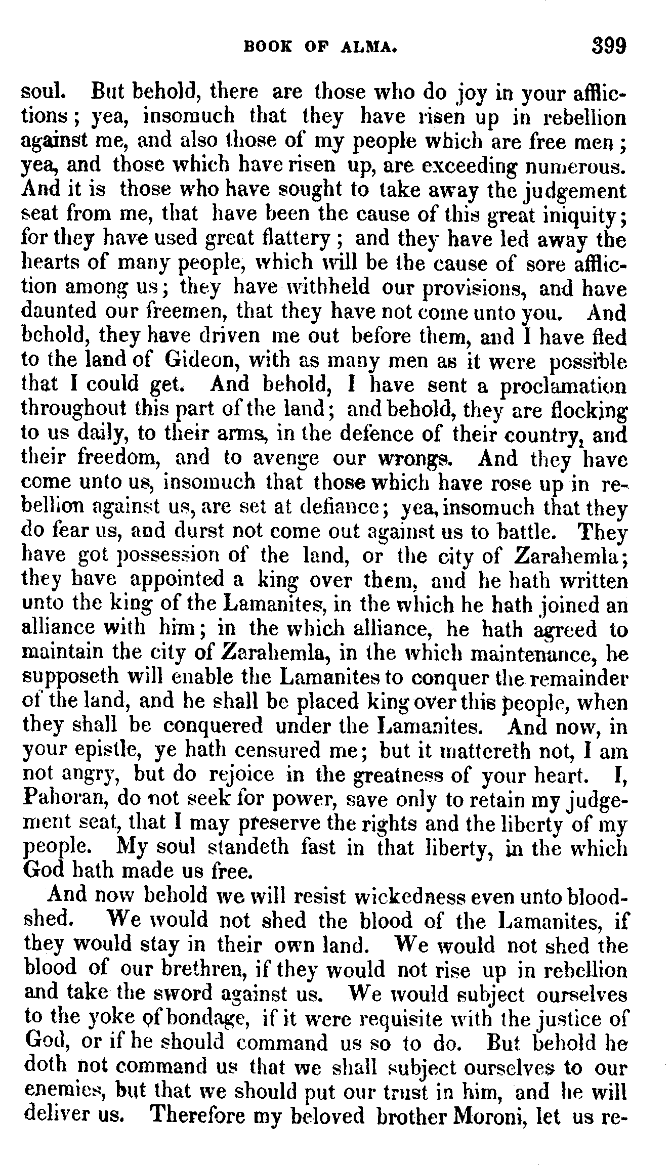 Book Of Mormon - Alma - Page 399