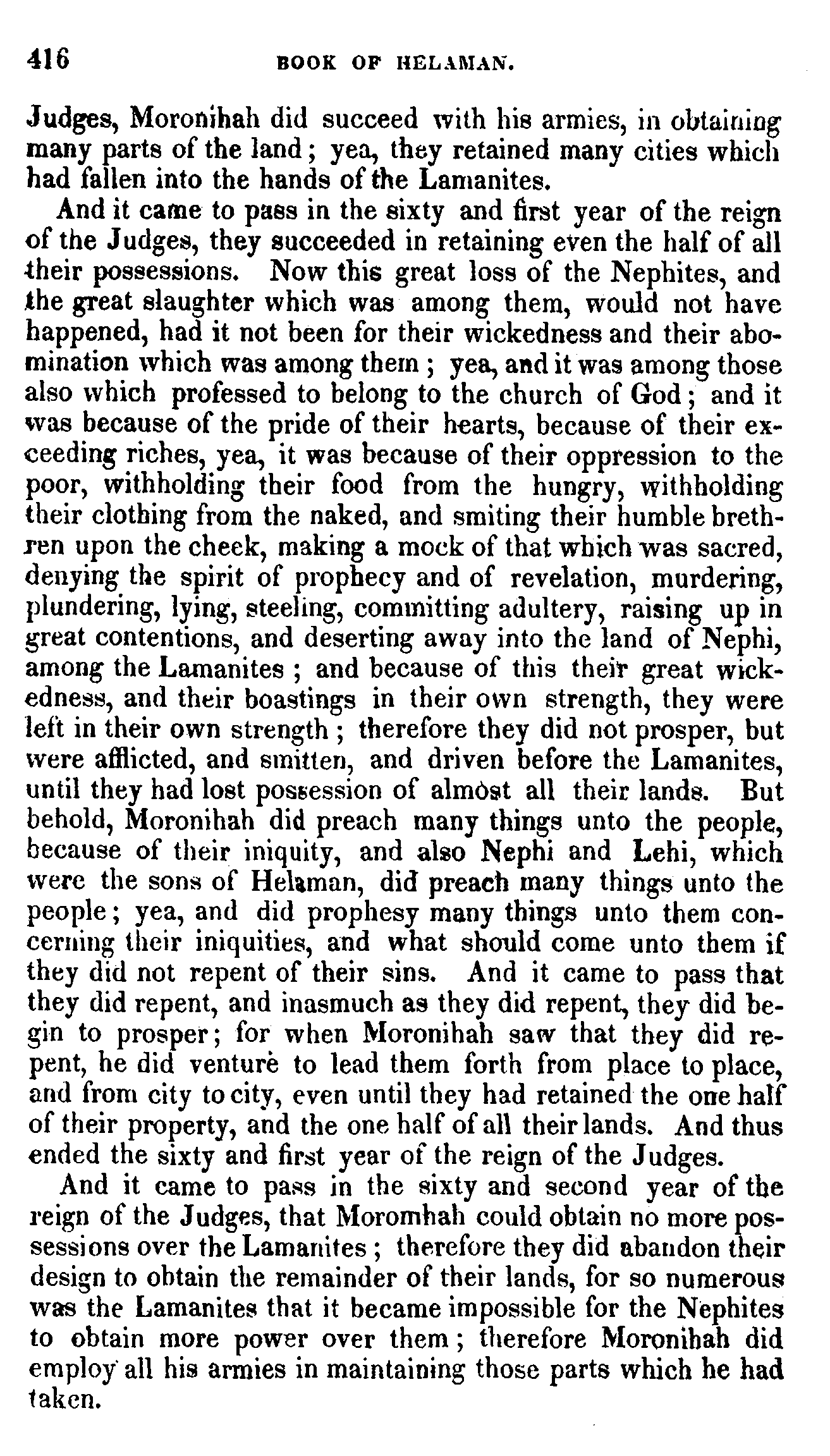 Book Of Mormon - Helaman - Page 416