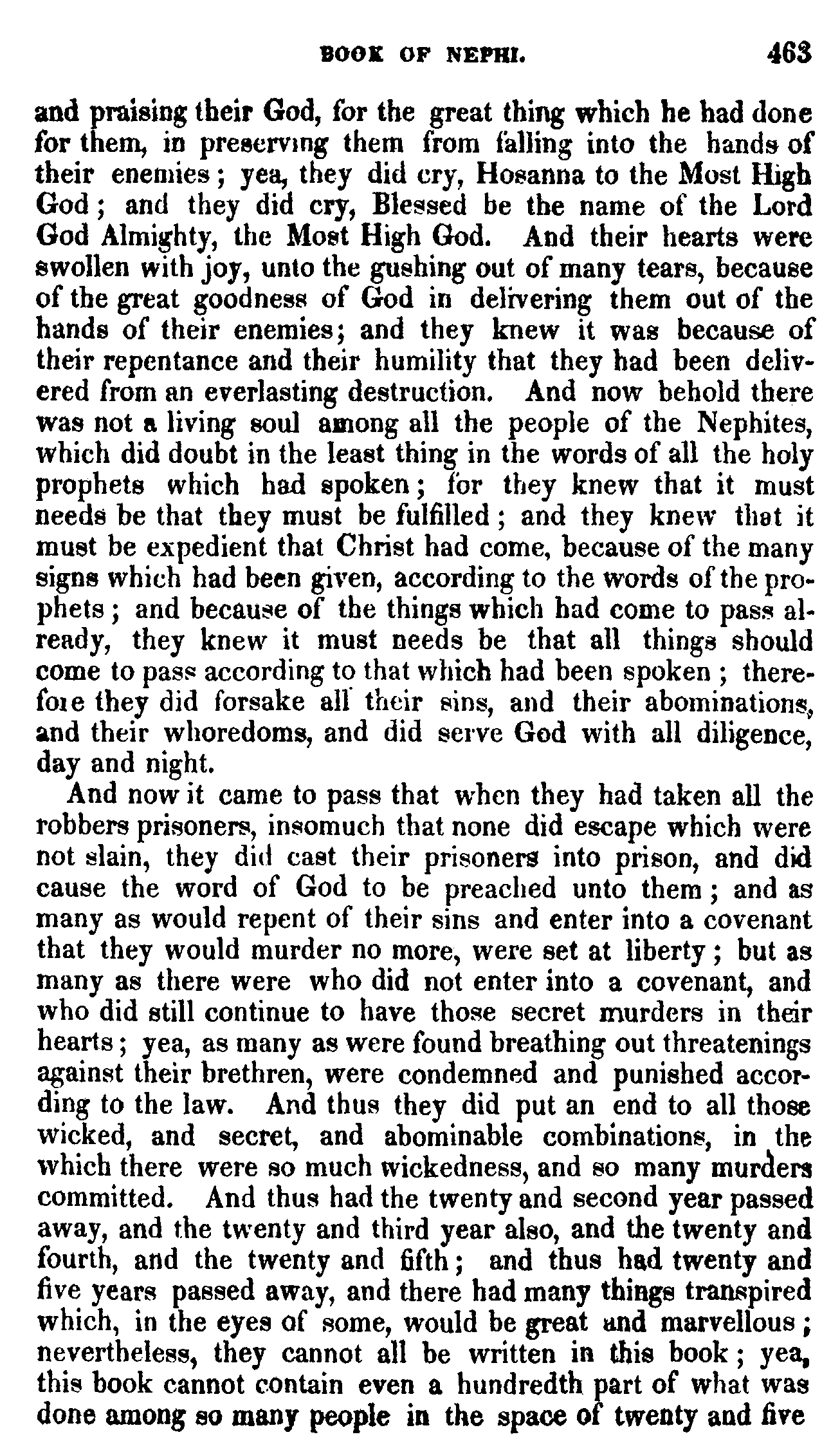 Book Of Mormon - 3 Nephi - Page 463