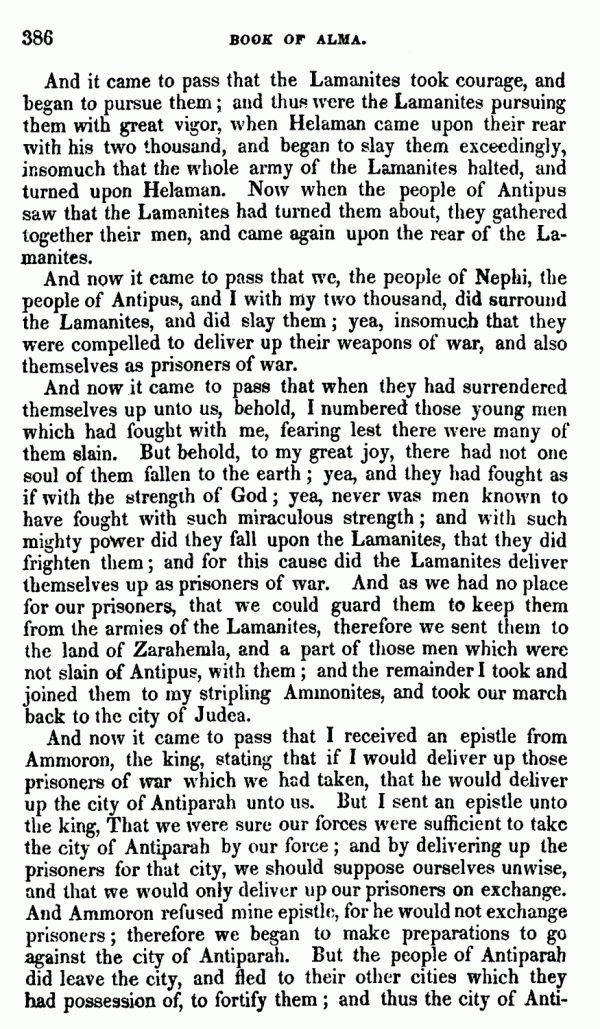 Book Of Mormon - Alma - Page 386