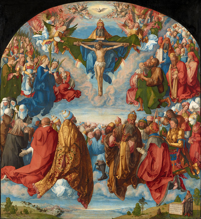 Albrecht Dürer, Adoration of the Trinity (1511)