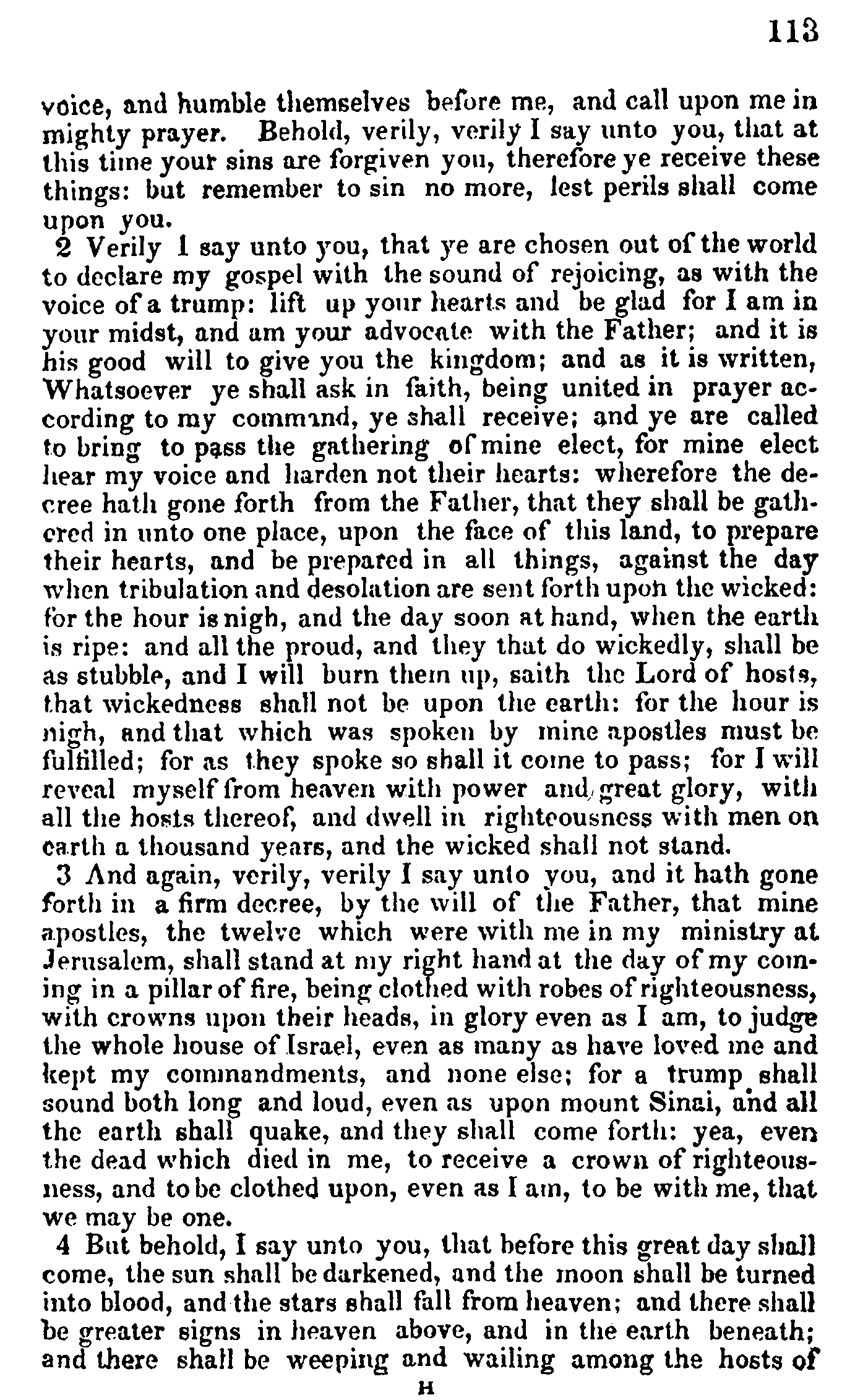 Doctrine And Covenants Page 113