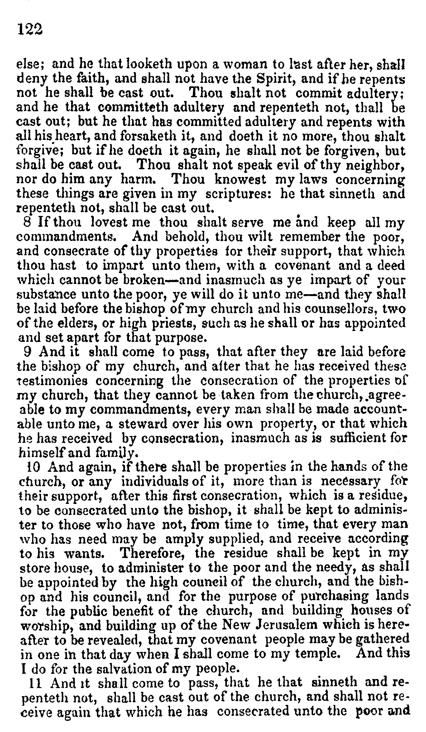 Doctrine And Covenants Page 122