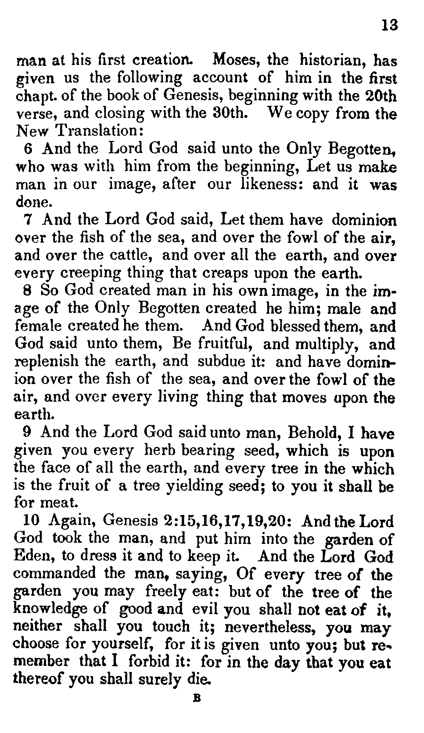 Doctrine And Covenants Page 13