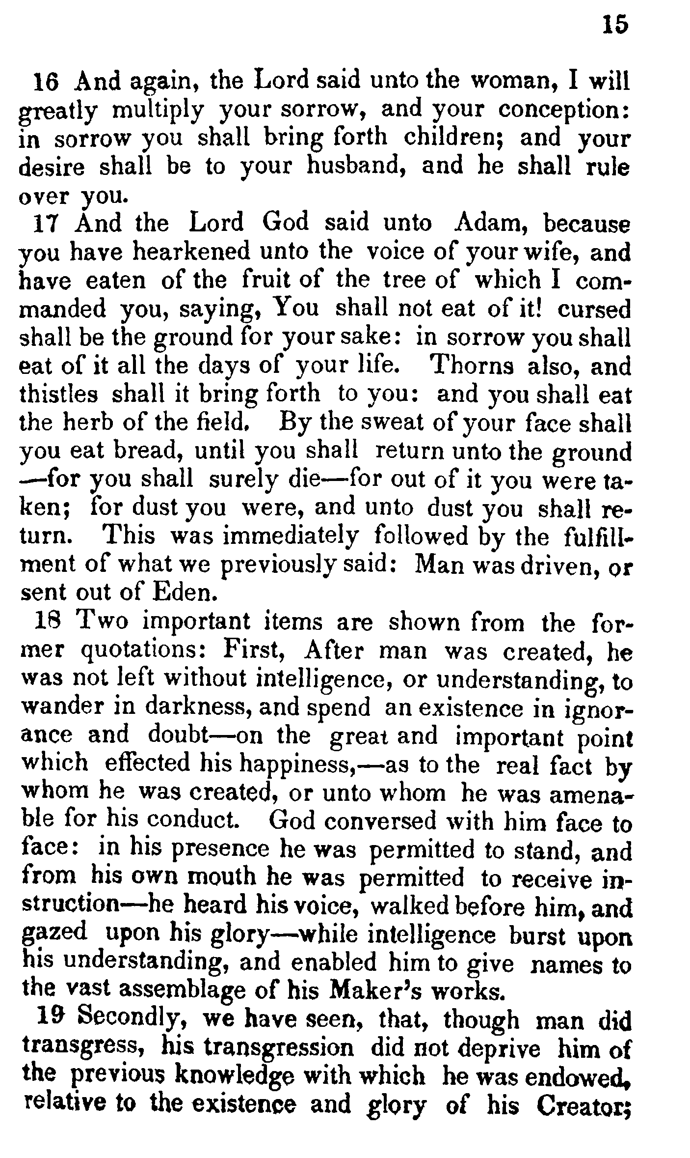 Doctrine And Covenants Page 15