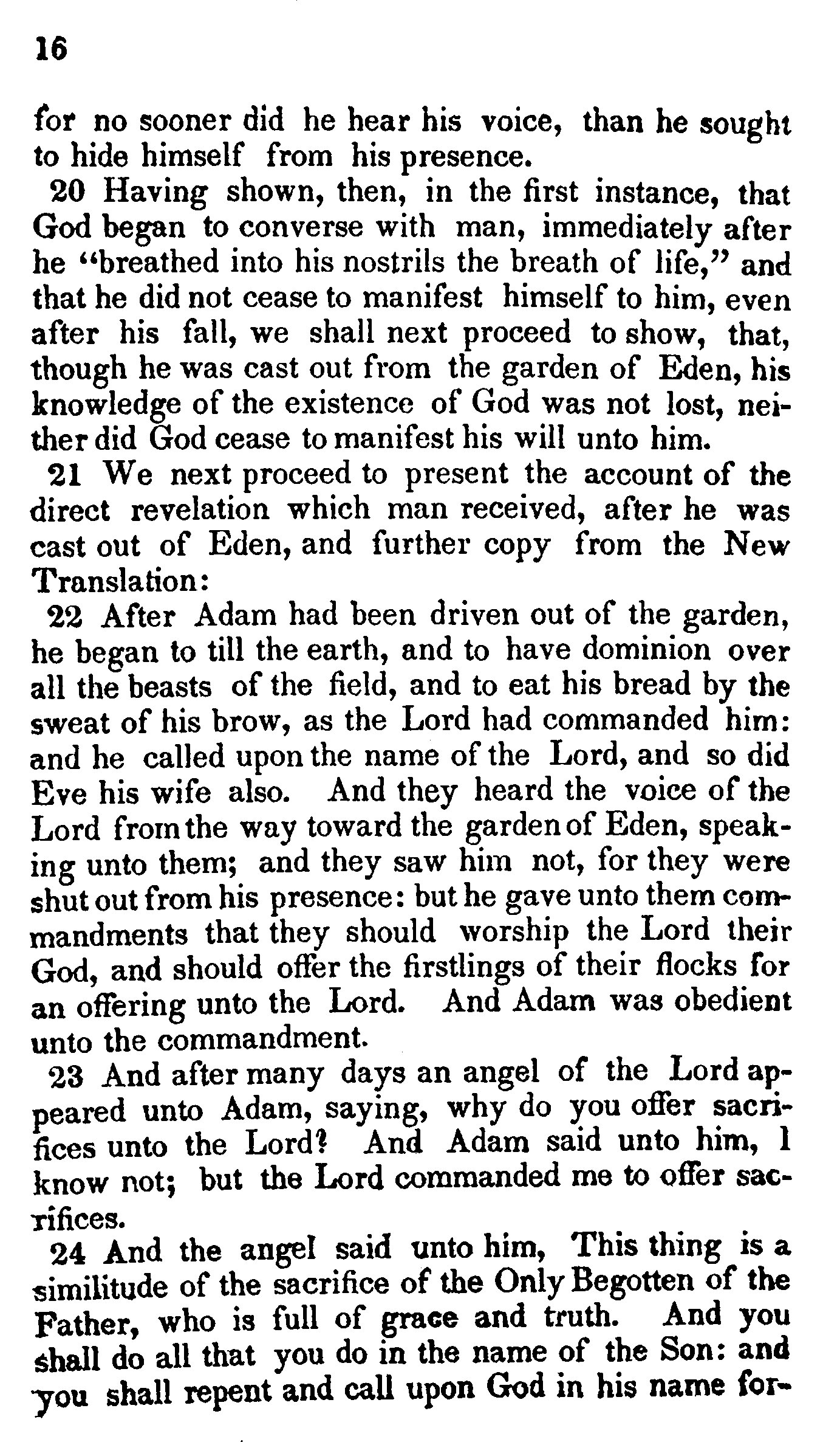 Doctrine And Covenants Page 16