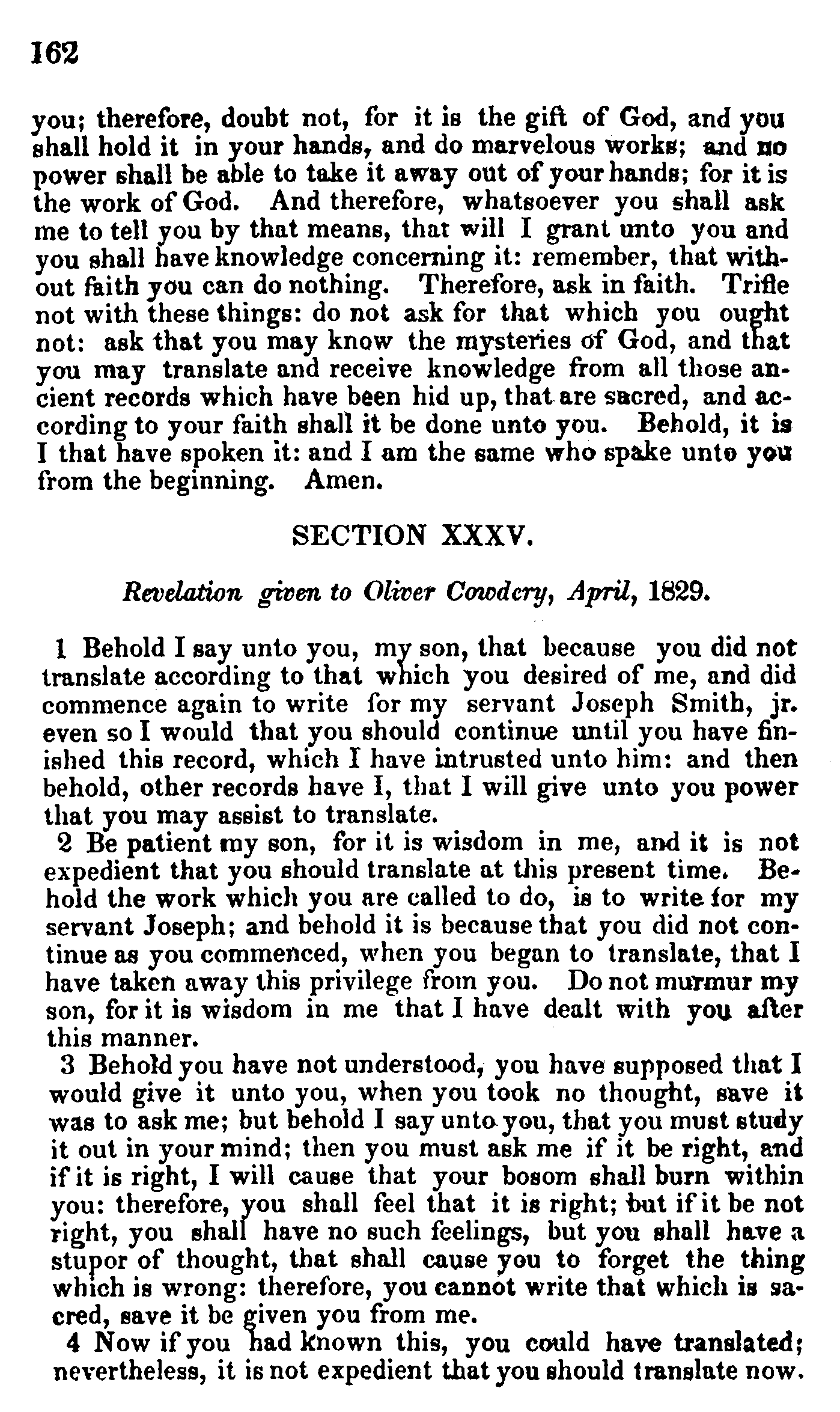 Doctrine And Covenants Page 162
