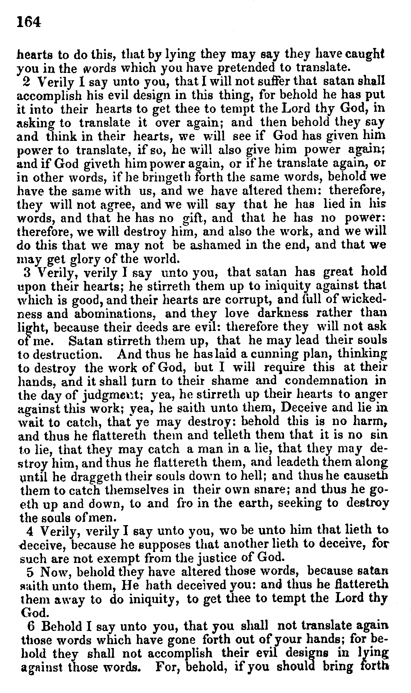 Doctrine And Covenants Page 164