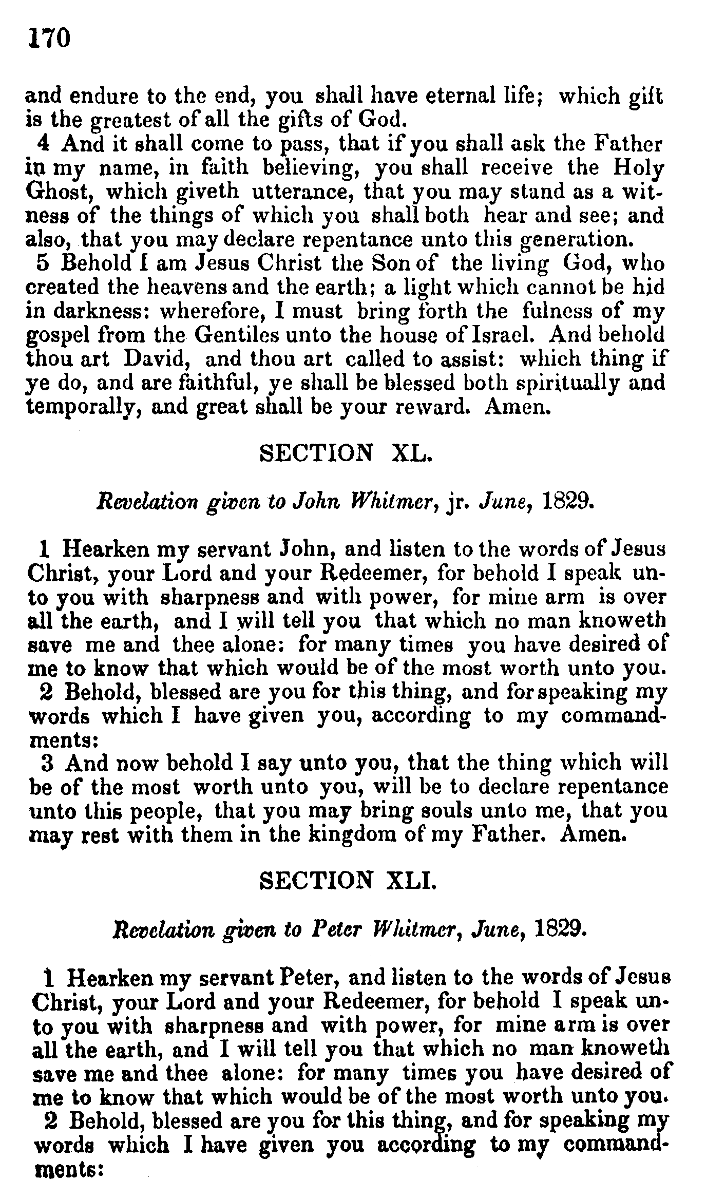 Doctrine And Covenants Page 170