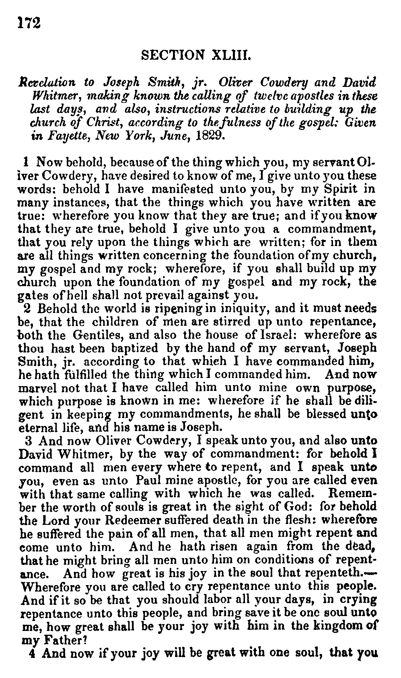Doctrine And Covenants Page 172
