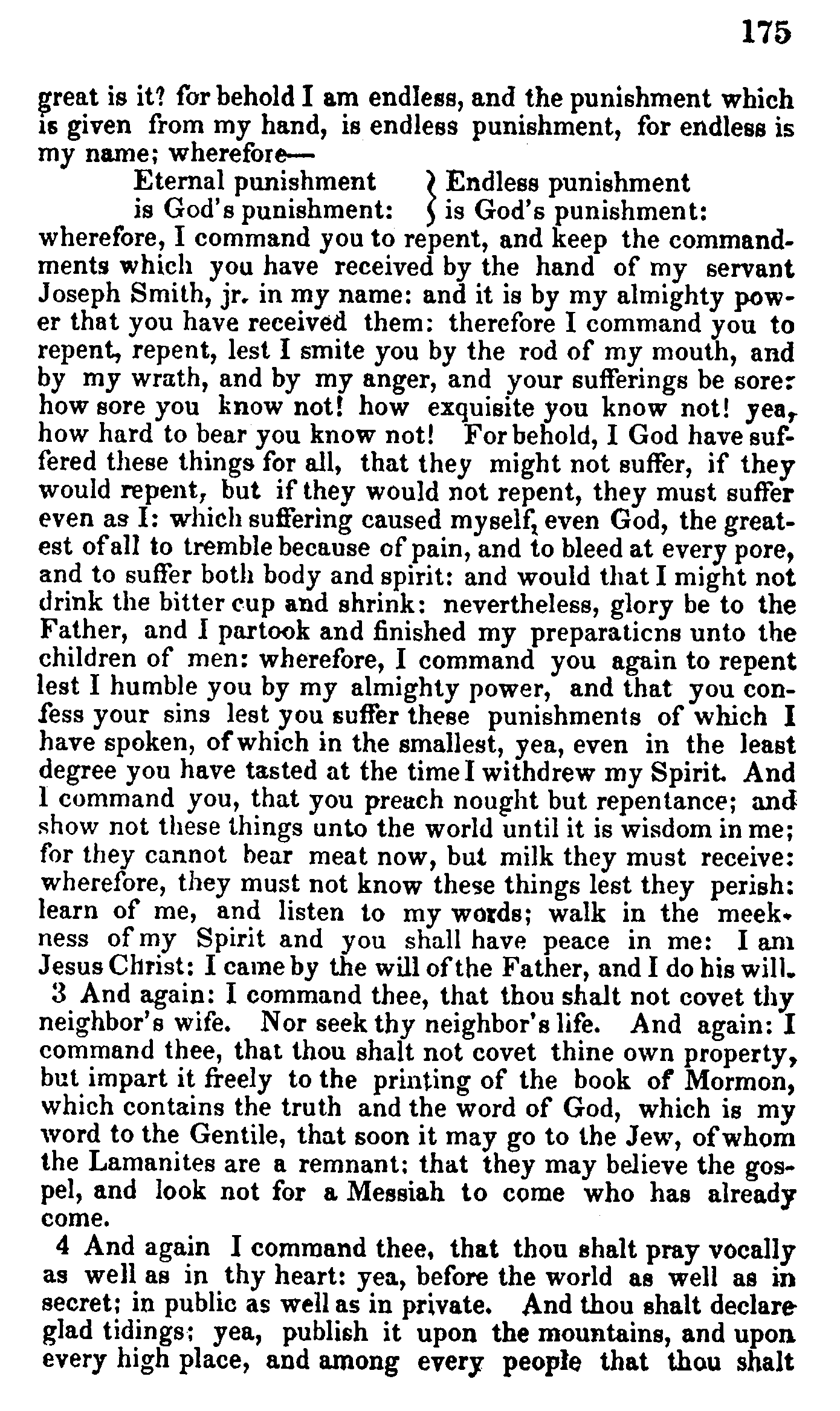 Doctrine And Covenants Page 175