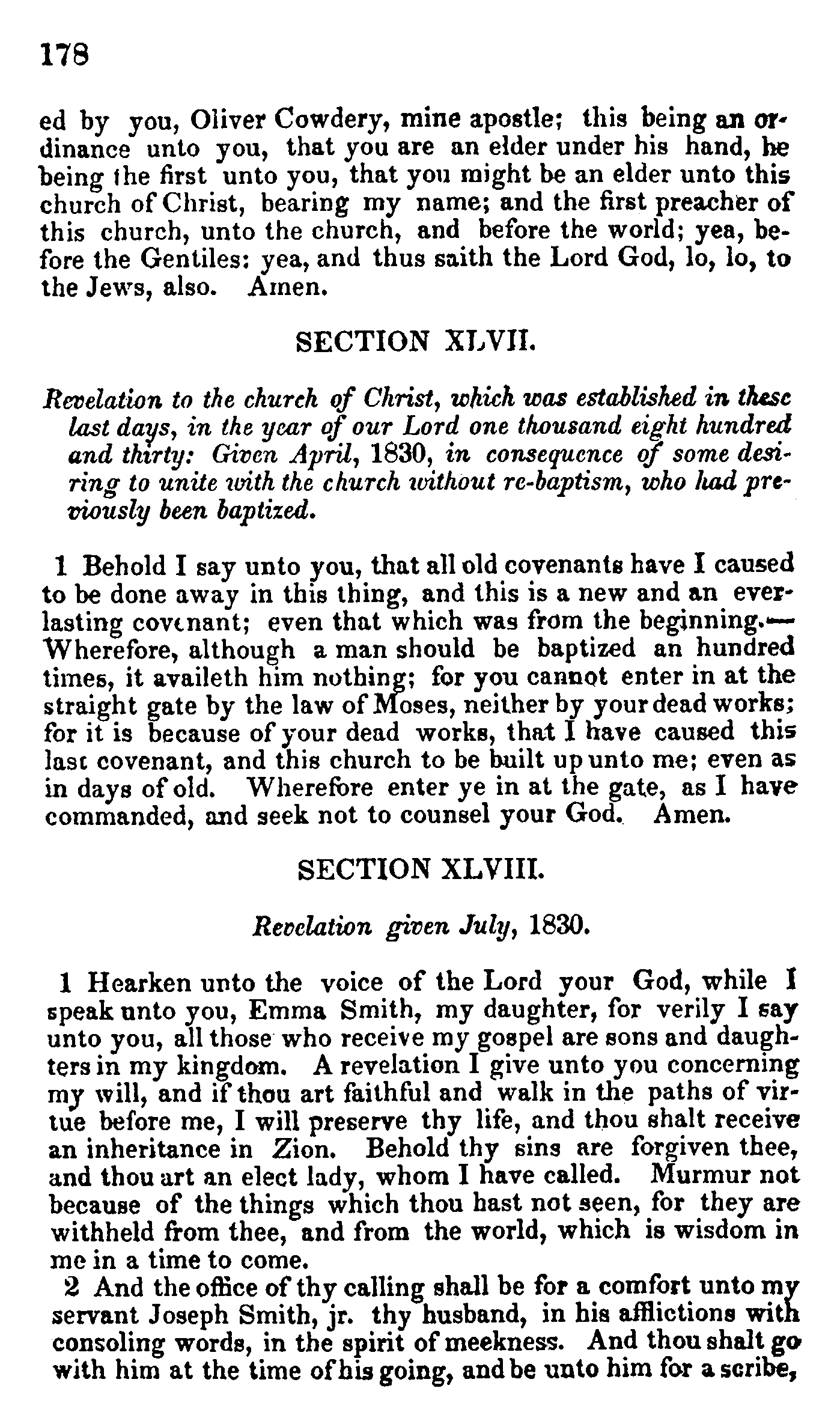 Doctrine And Covenants Page 178