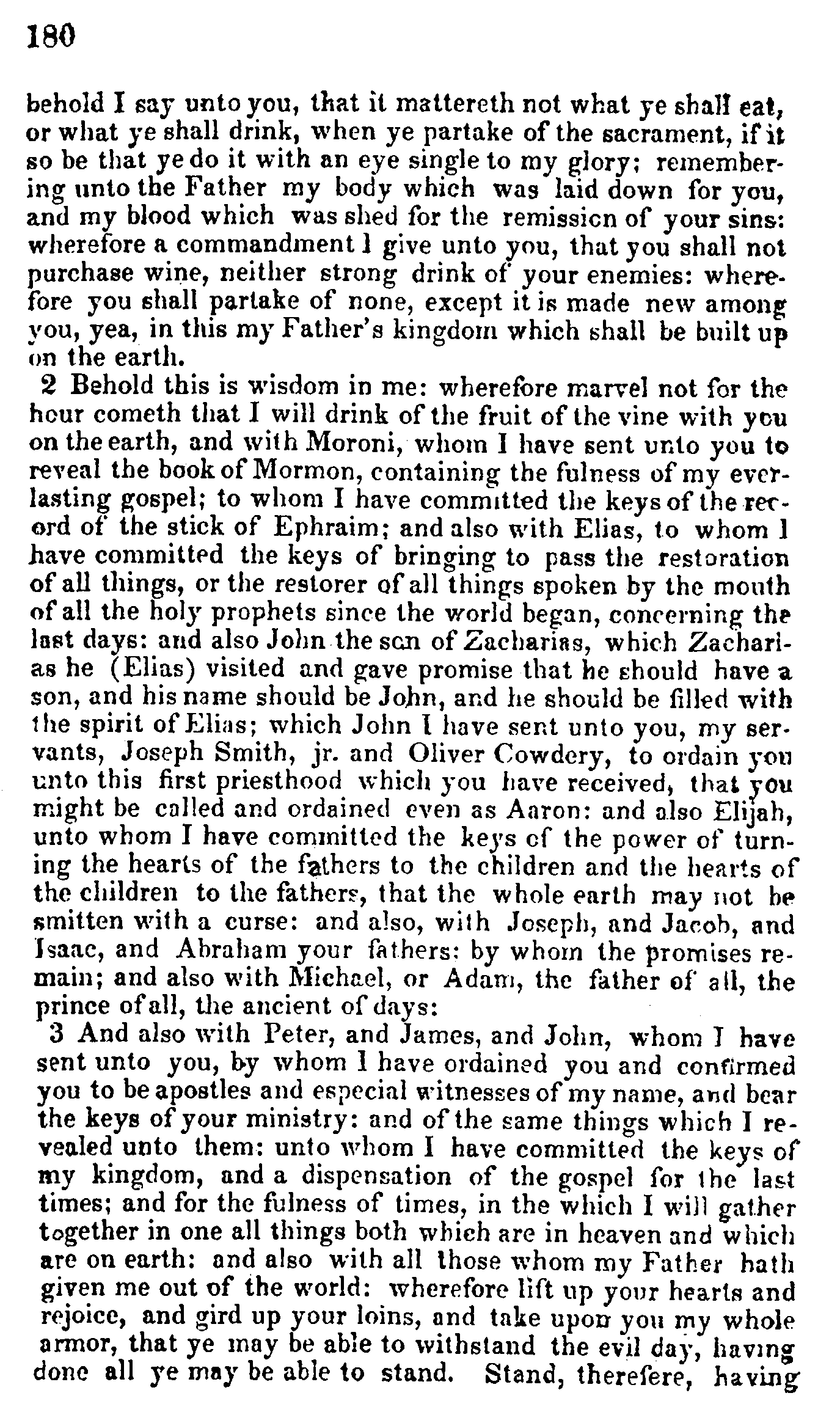 Doctrine And Covenants Page 180