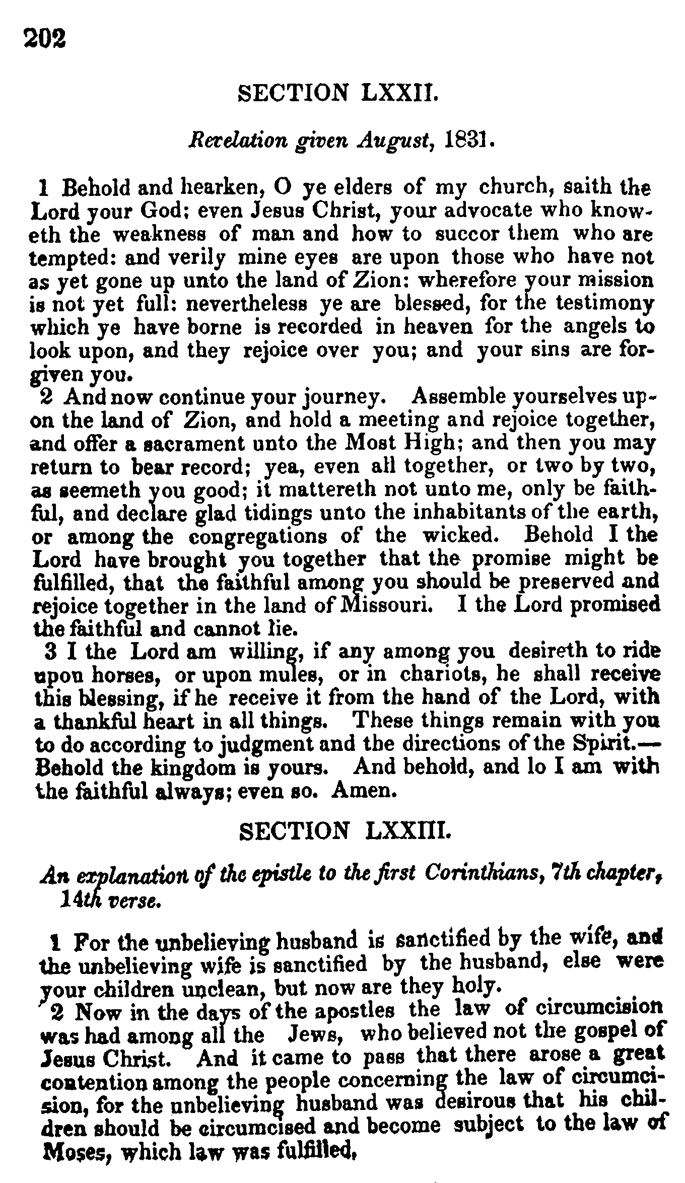 Doctrine And Covenants Page 202