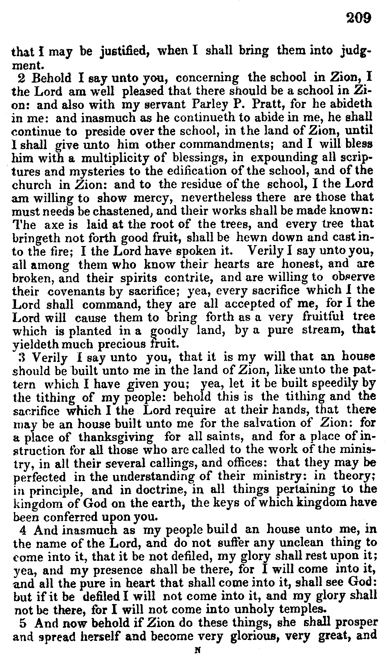 Doctrine And Covenants Page 209