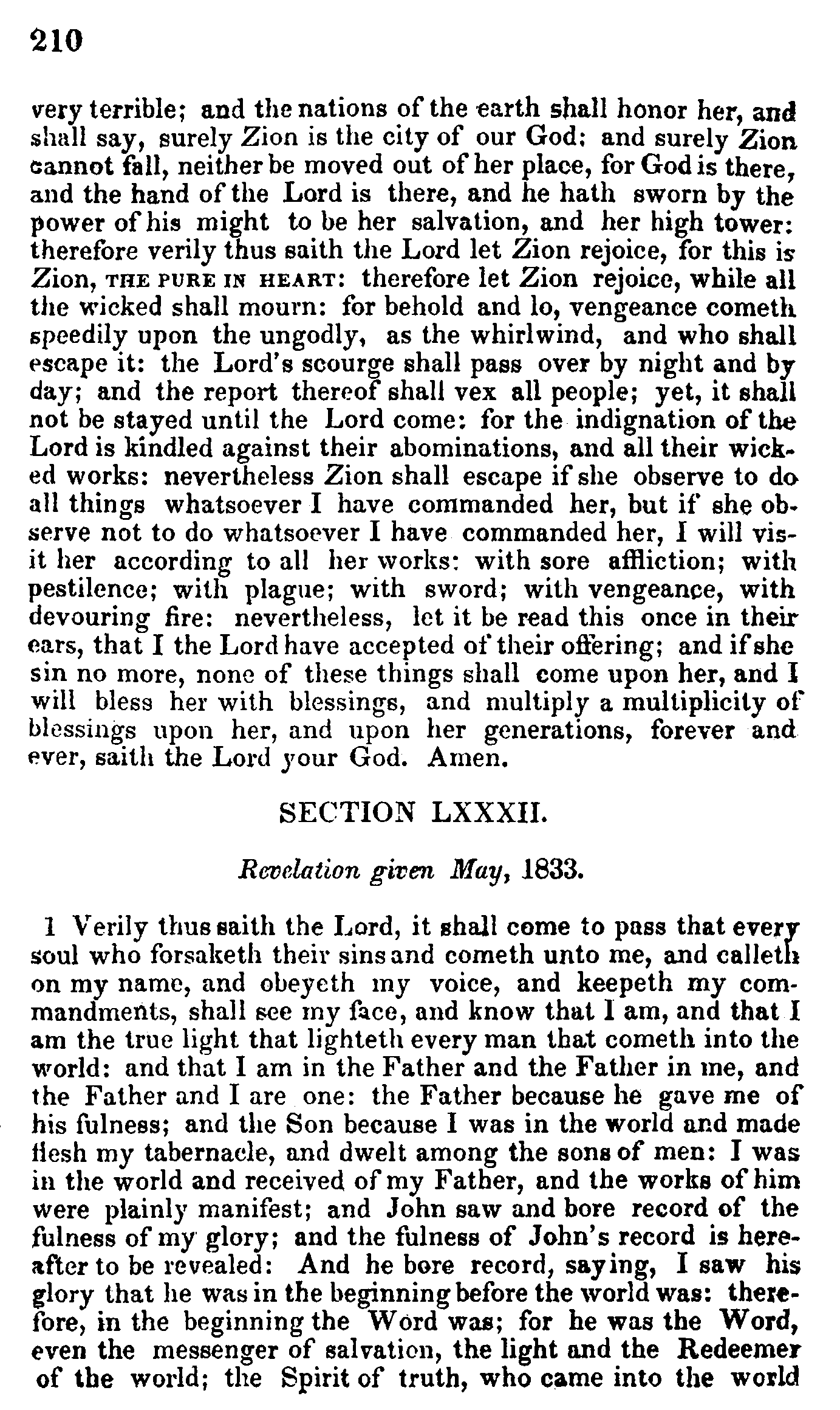 Doctrine And Covenants Page 210