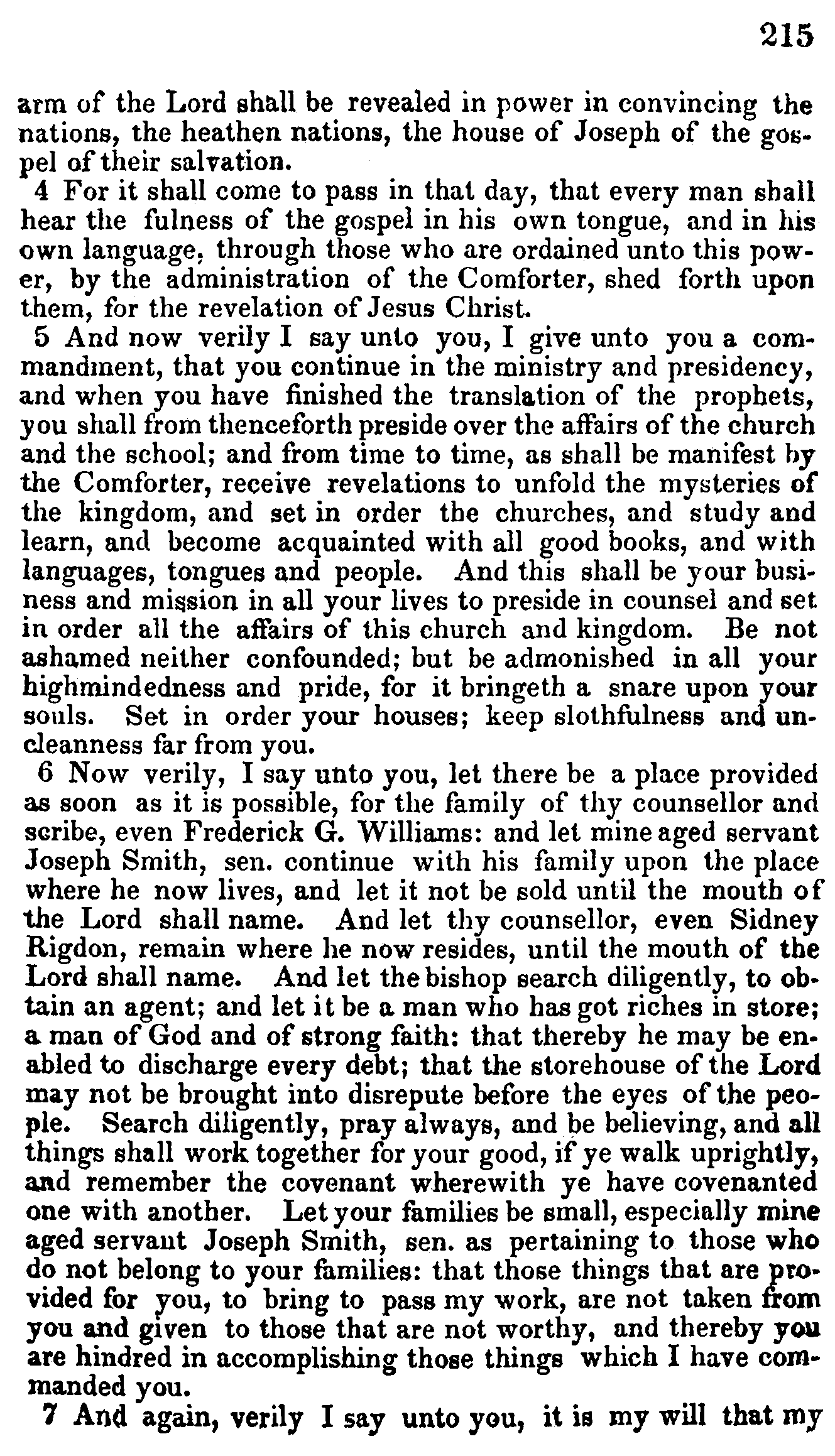 Doctrine And Covenants Page 215