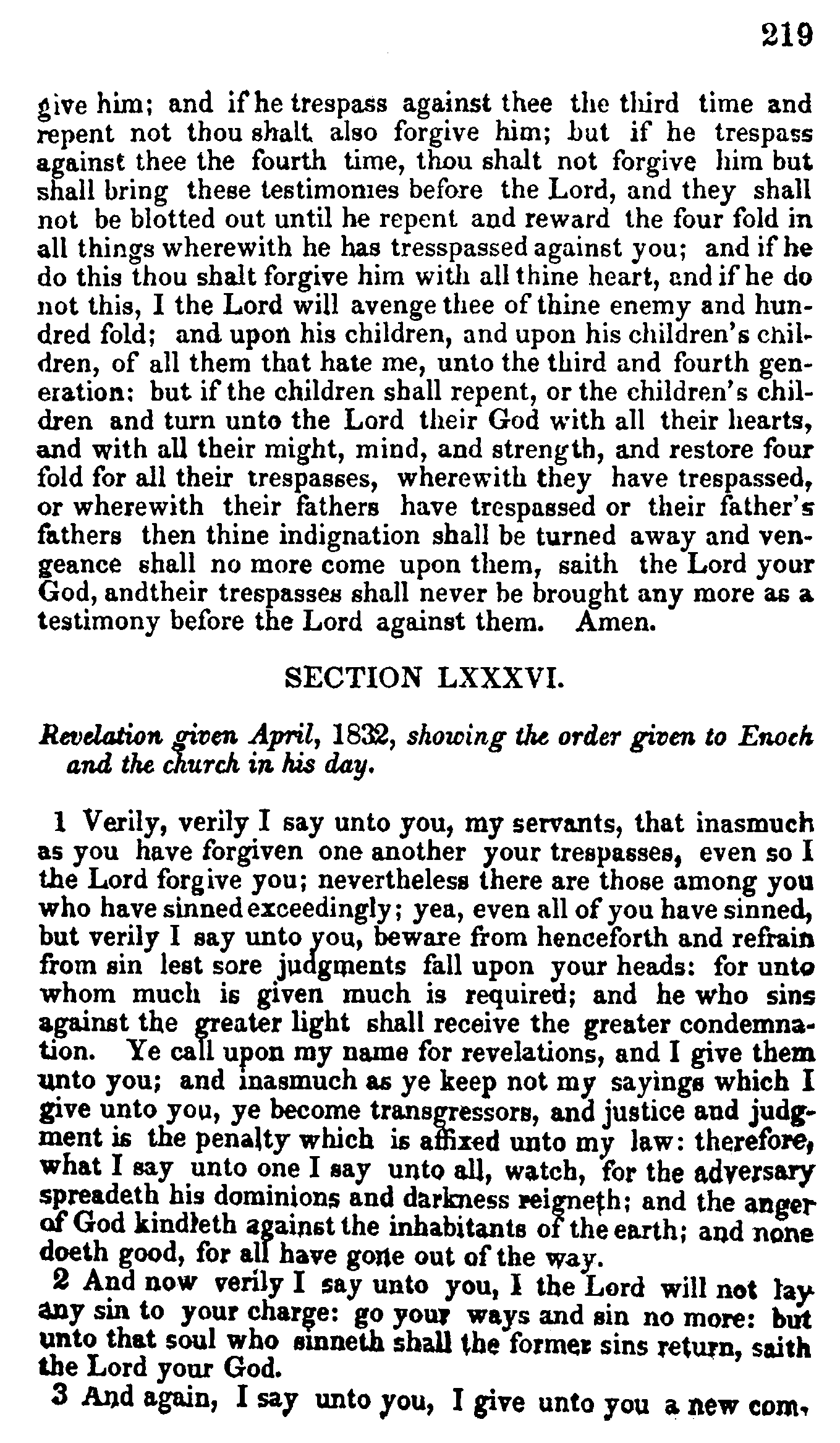Doctrine And Covenants Page 219
