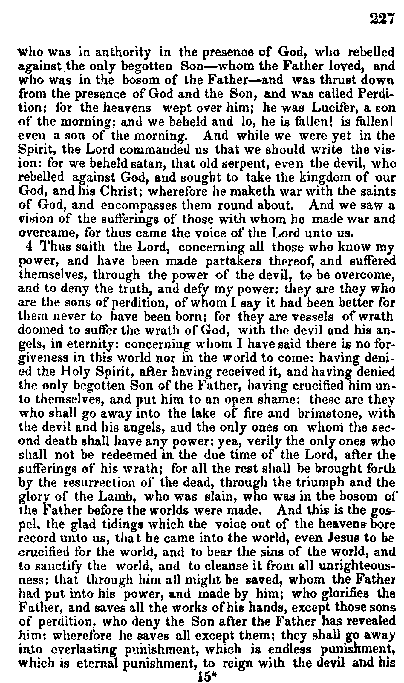 Doctrine And Covenants Page 227