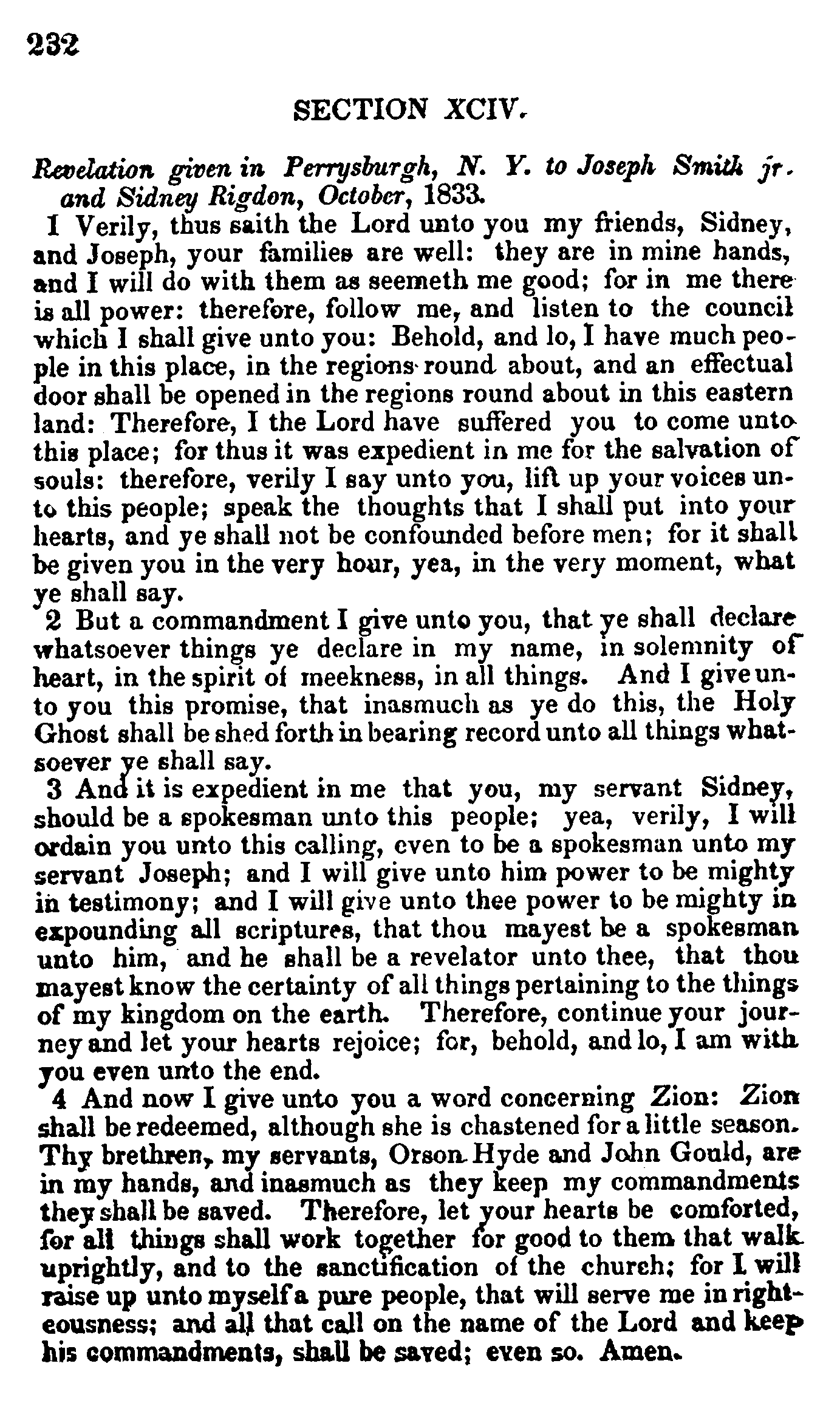 Doctrine And Covenants Page 232