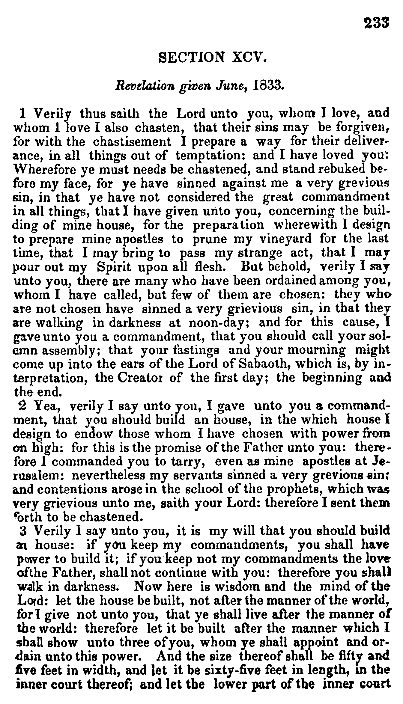 Doctrine And Covenants Page 233