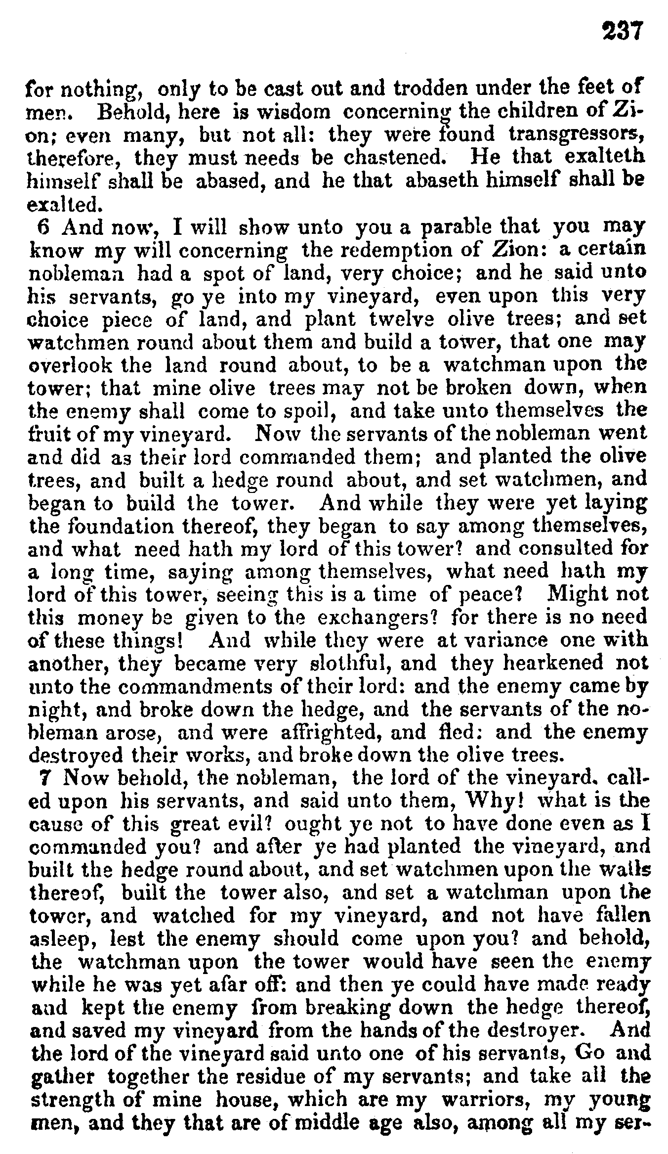 Doctrine And Covenants Page 237