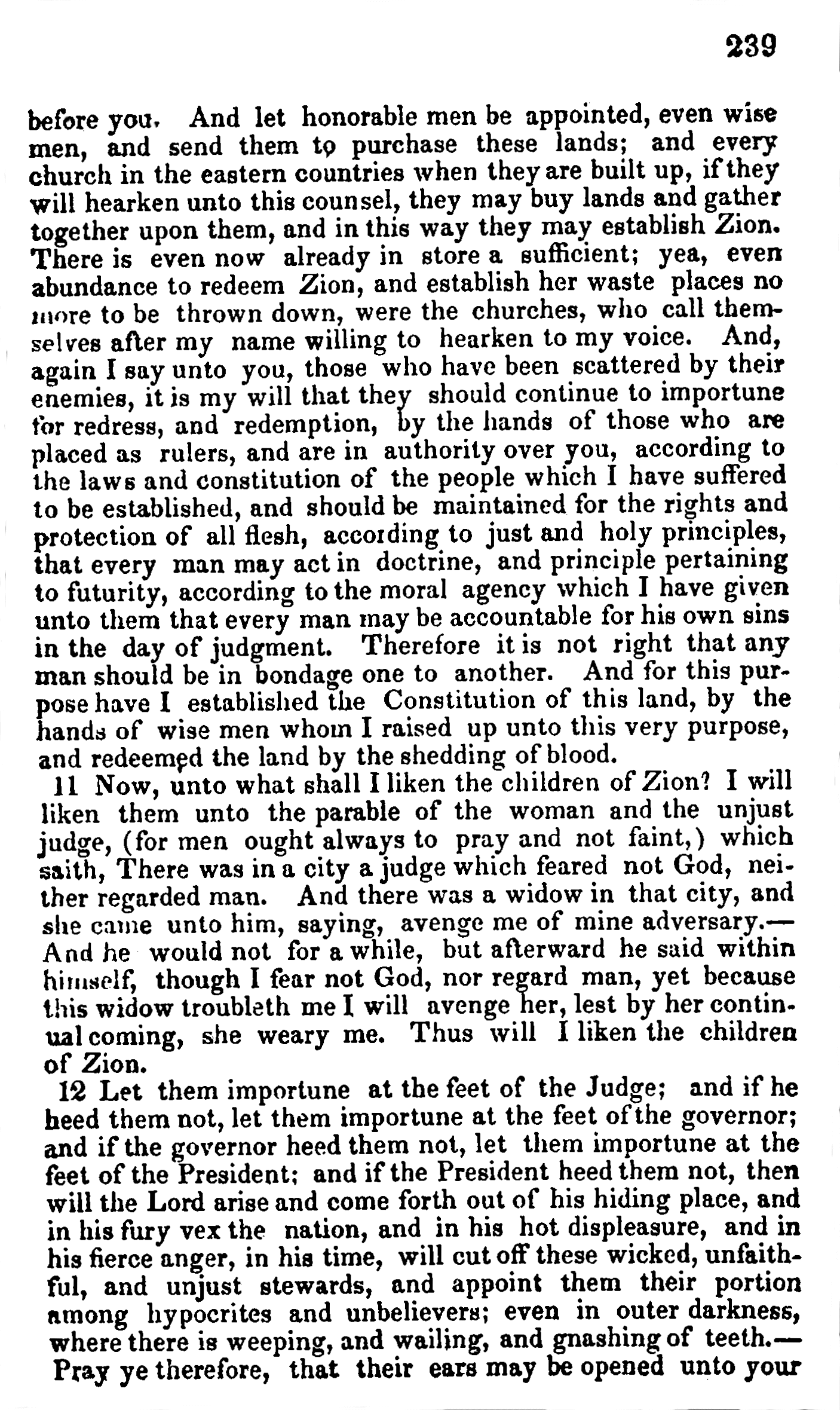 Doctrine And Covenants Page 239