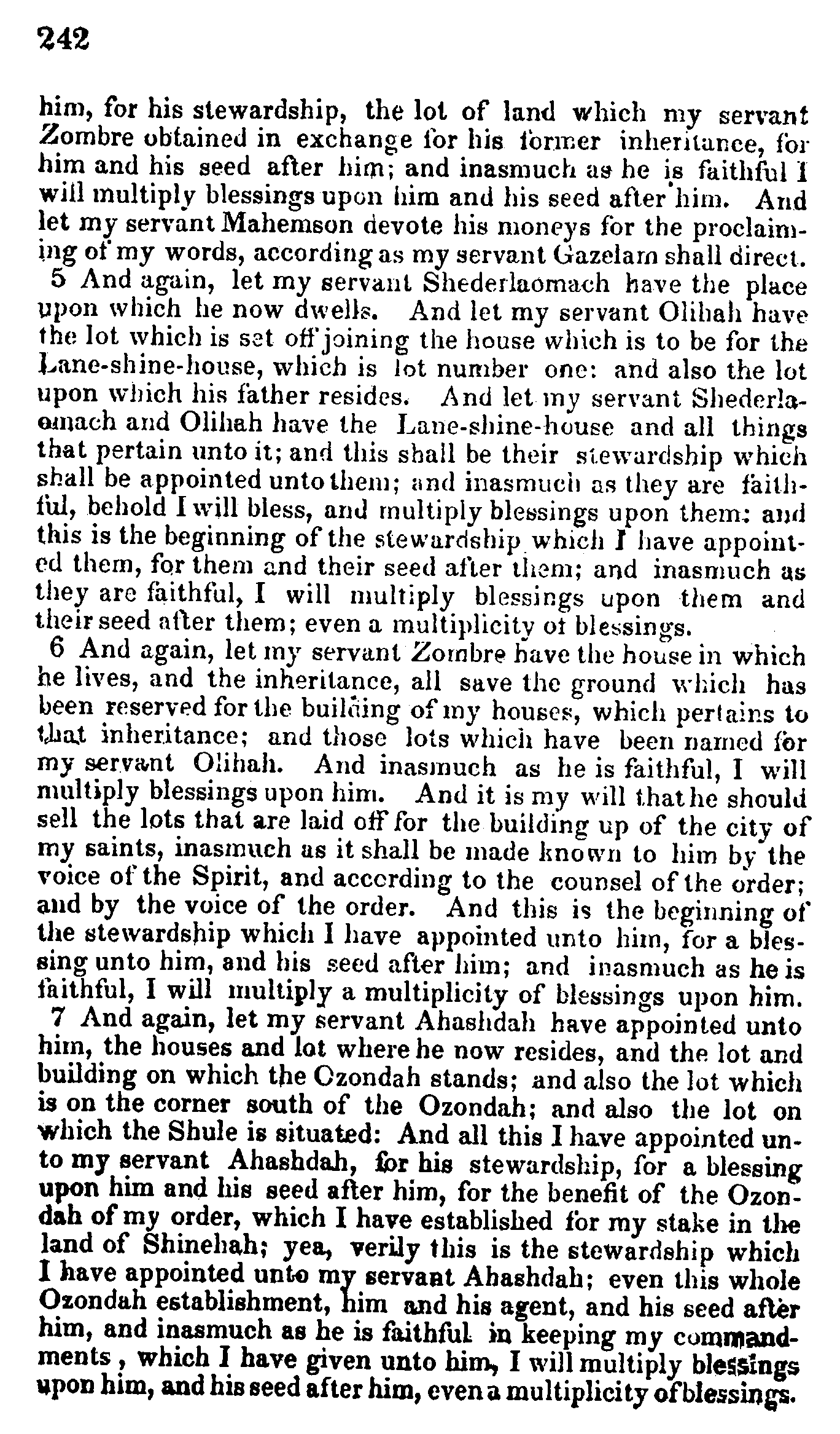 Doctrine And Covenants Page 242