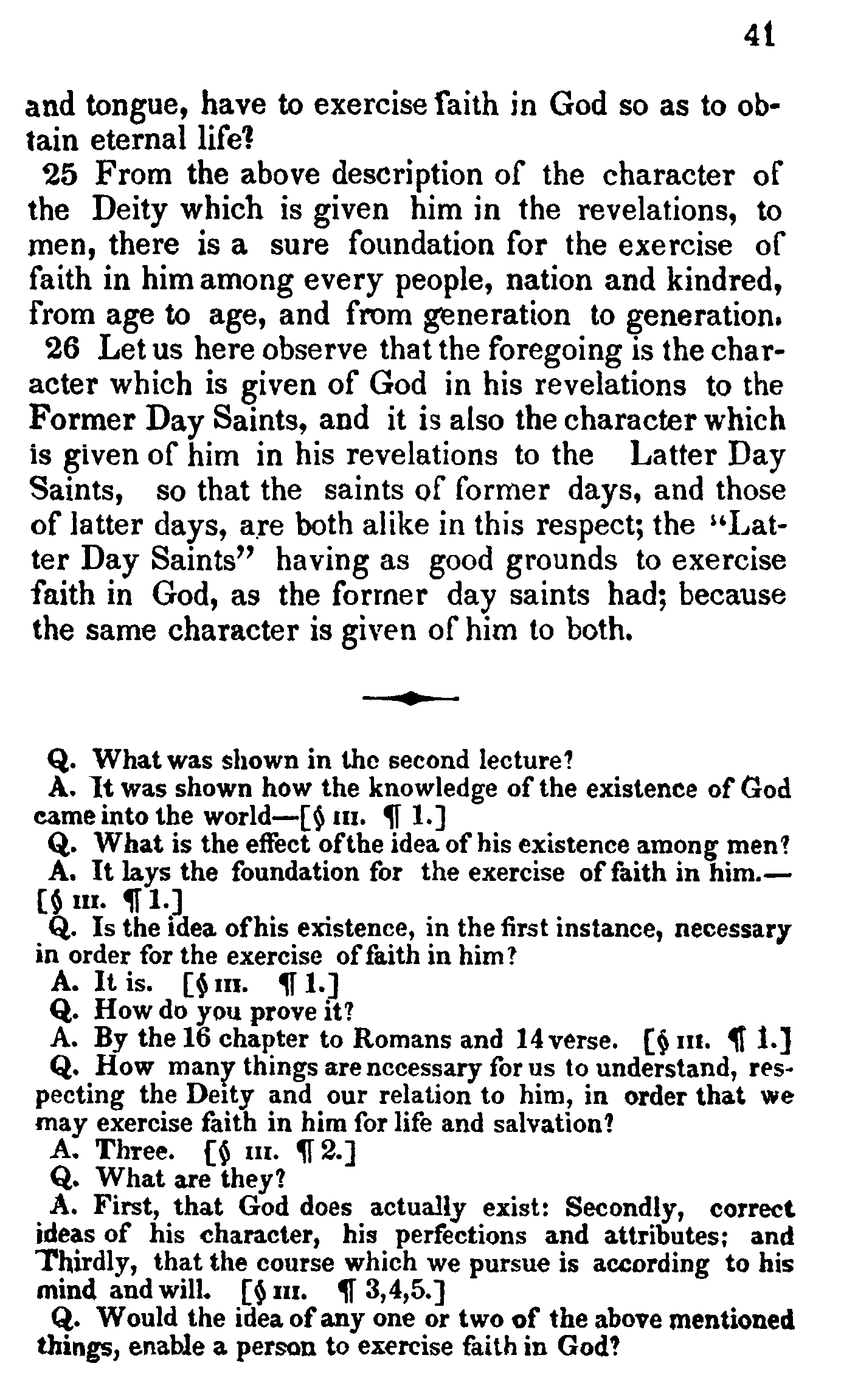 Doctrine And Covenants Page 41