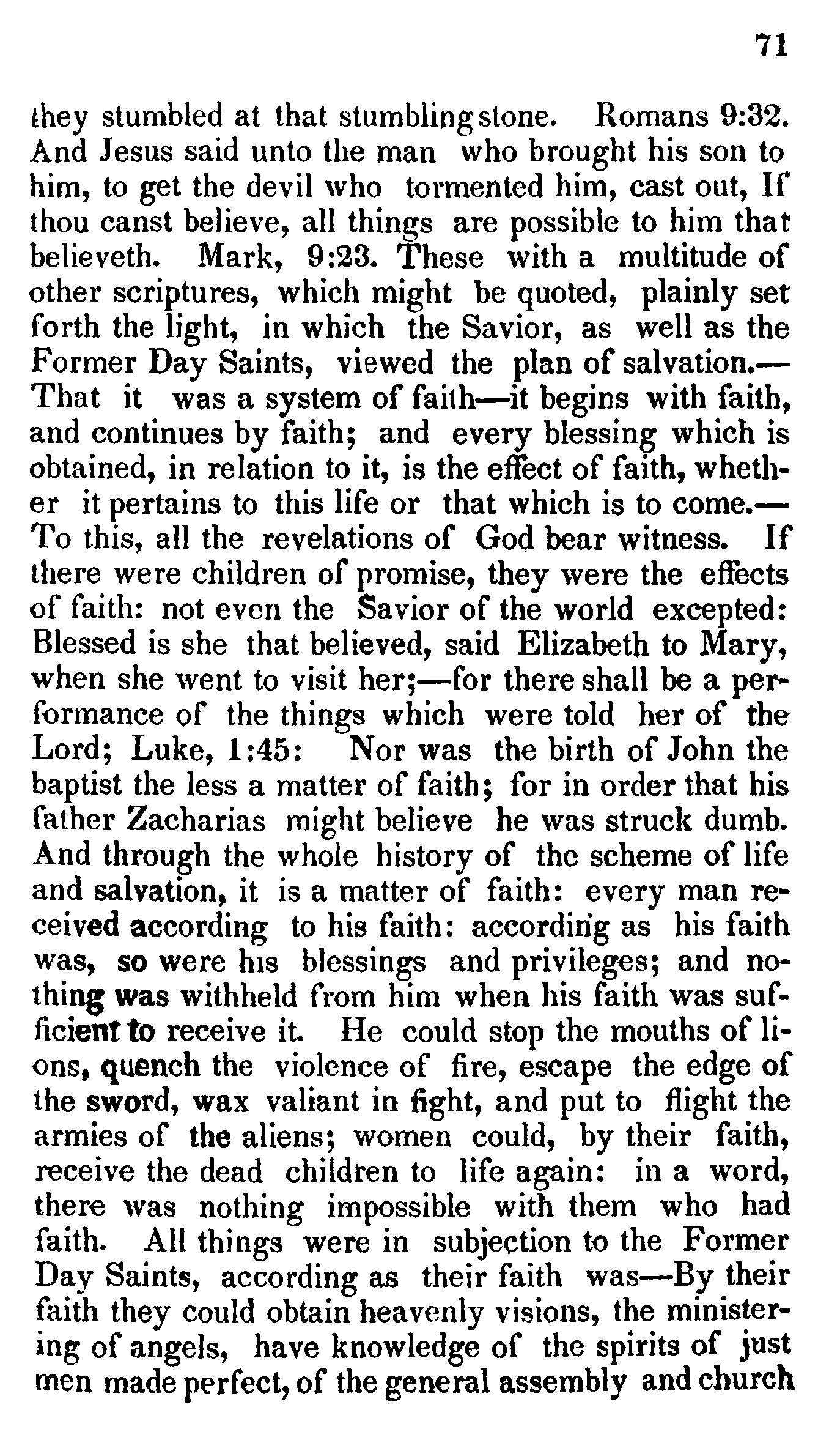 Doctrine And Covenants Page 71