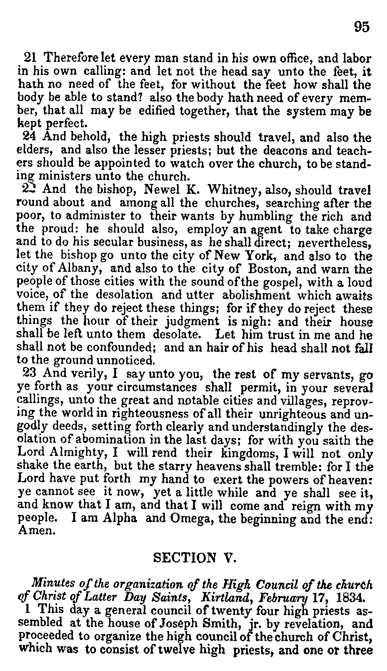 Doctrine And Covenants Page 95