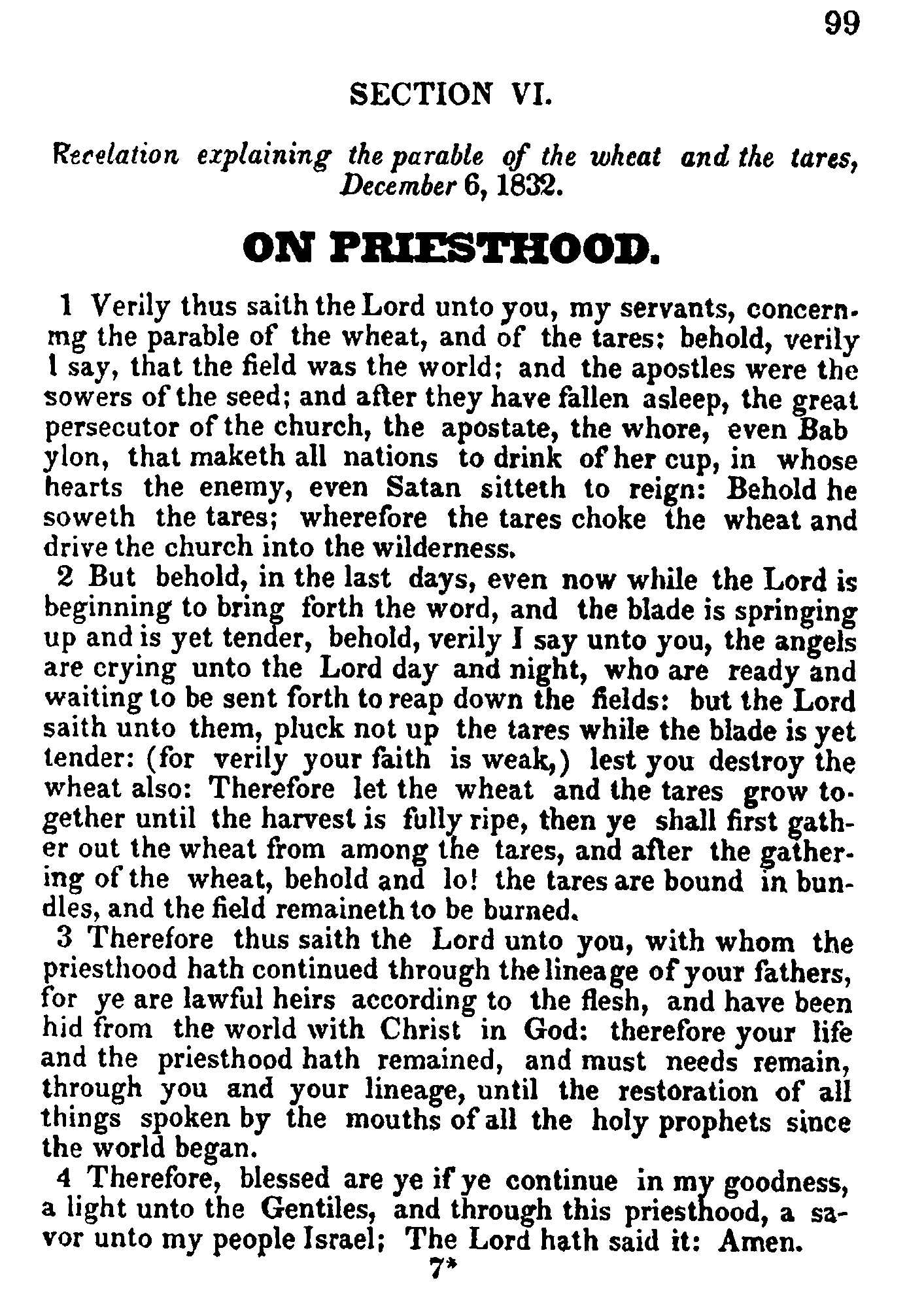 Doctrine And Covenants Page 99