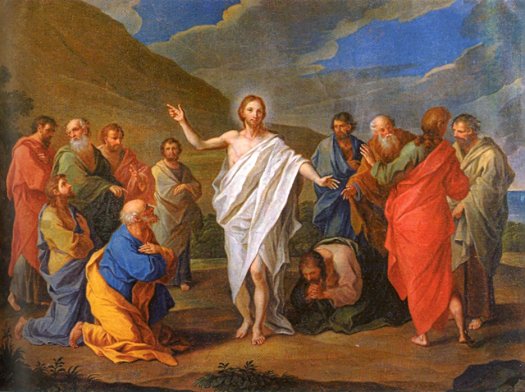 Christ and the Eleven Disciples