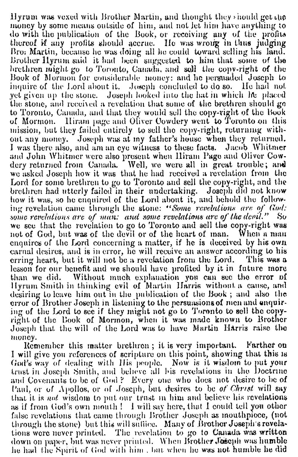 Address to All Believers in Christ, p. 31