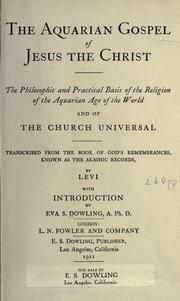 Aquarian Gospel