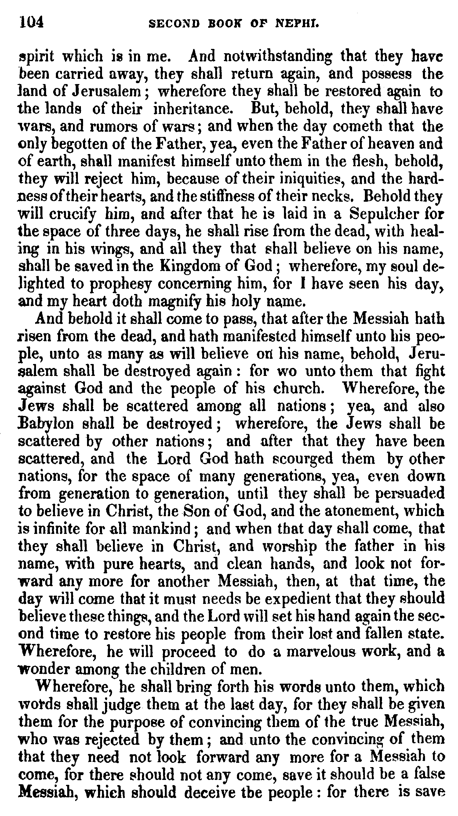 Book Of Mormon - 2 Nephi - Page 104