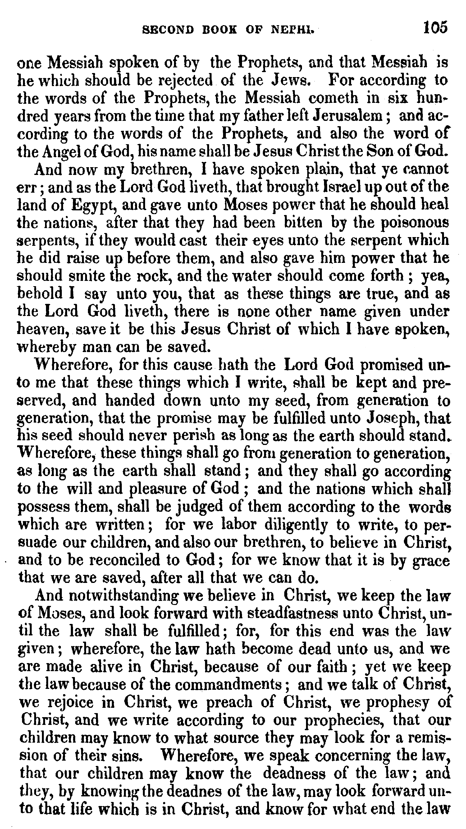 Book Of Mormon - 2 Nephi - Page 105