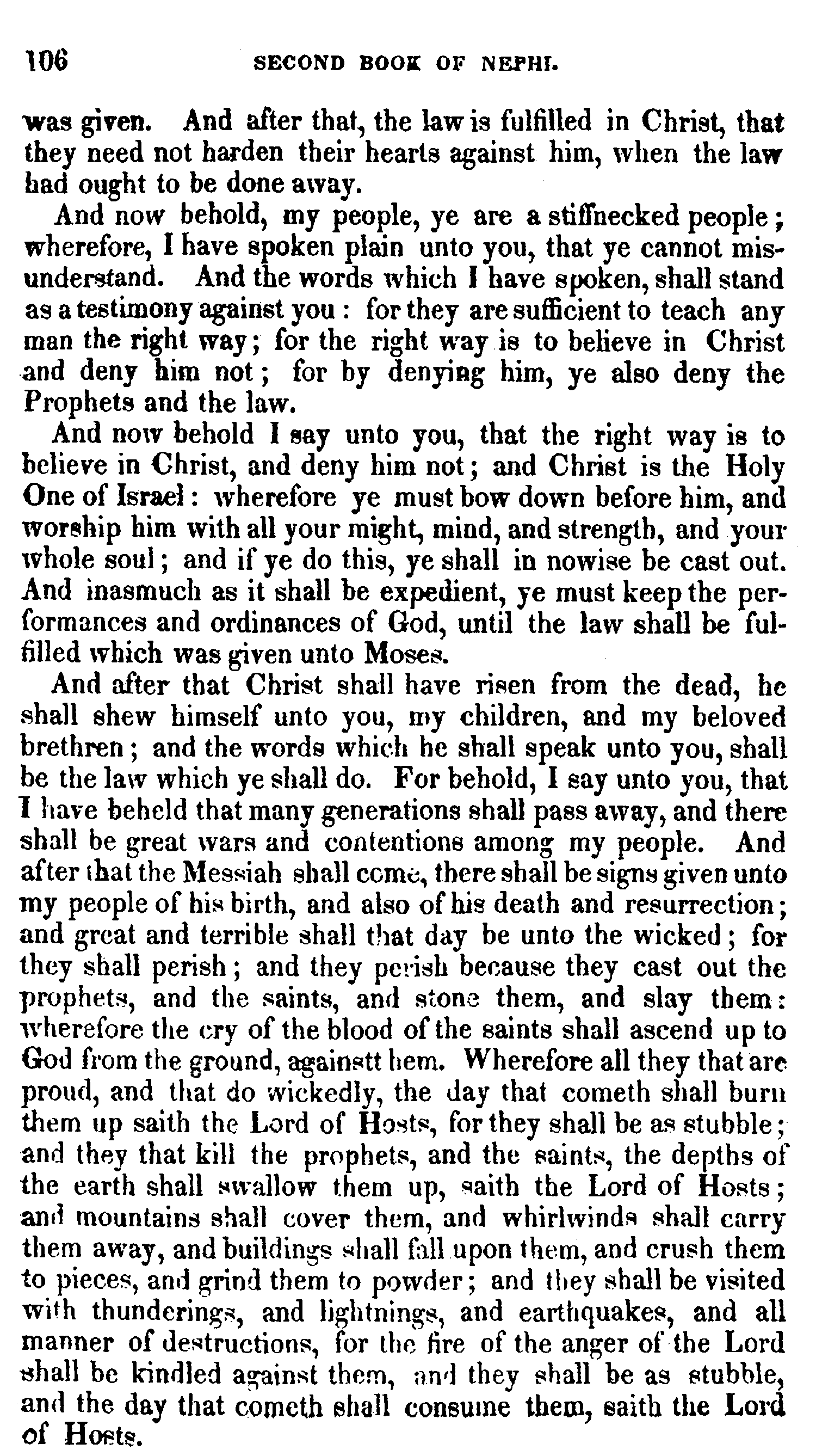 Book Of Mormon - 2 Nephi - Page 106