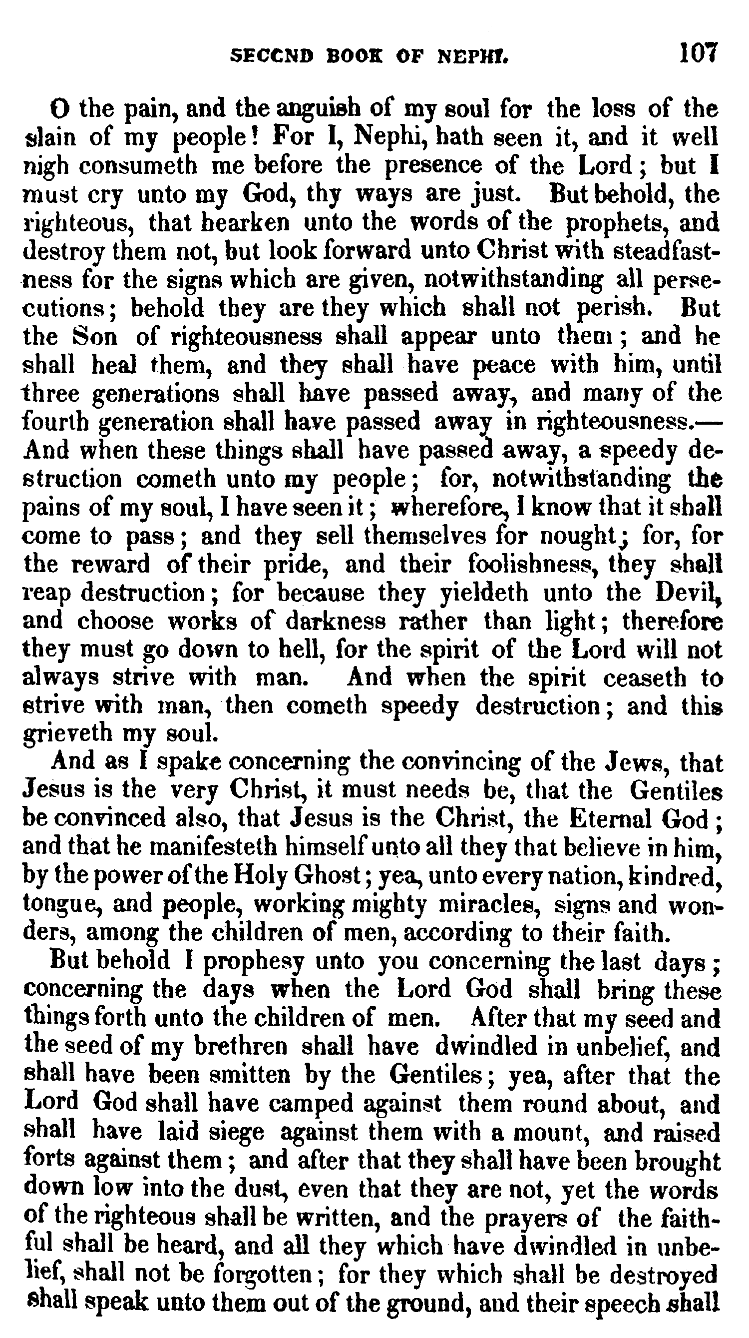Book Of Mormon - 2 Nephi - Page 107