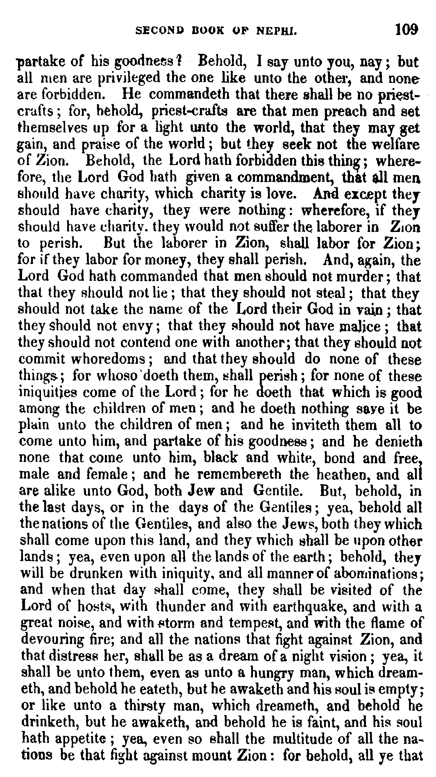 Book Of Mormon - 2 Nephi - Page 109