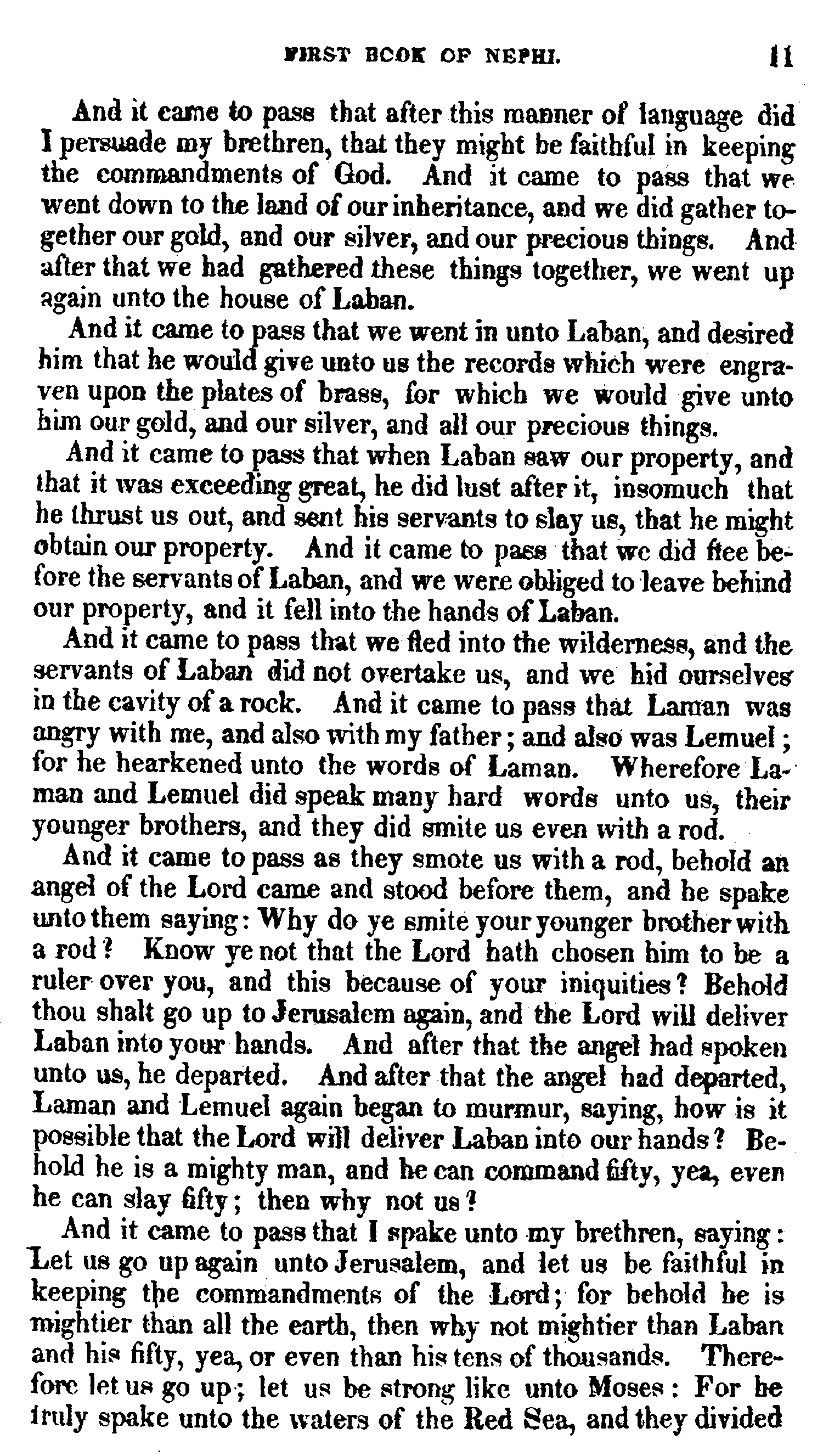 Book Of Mormon - 1 Nephi - Page 11
