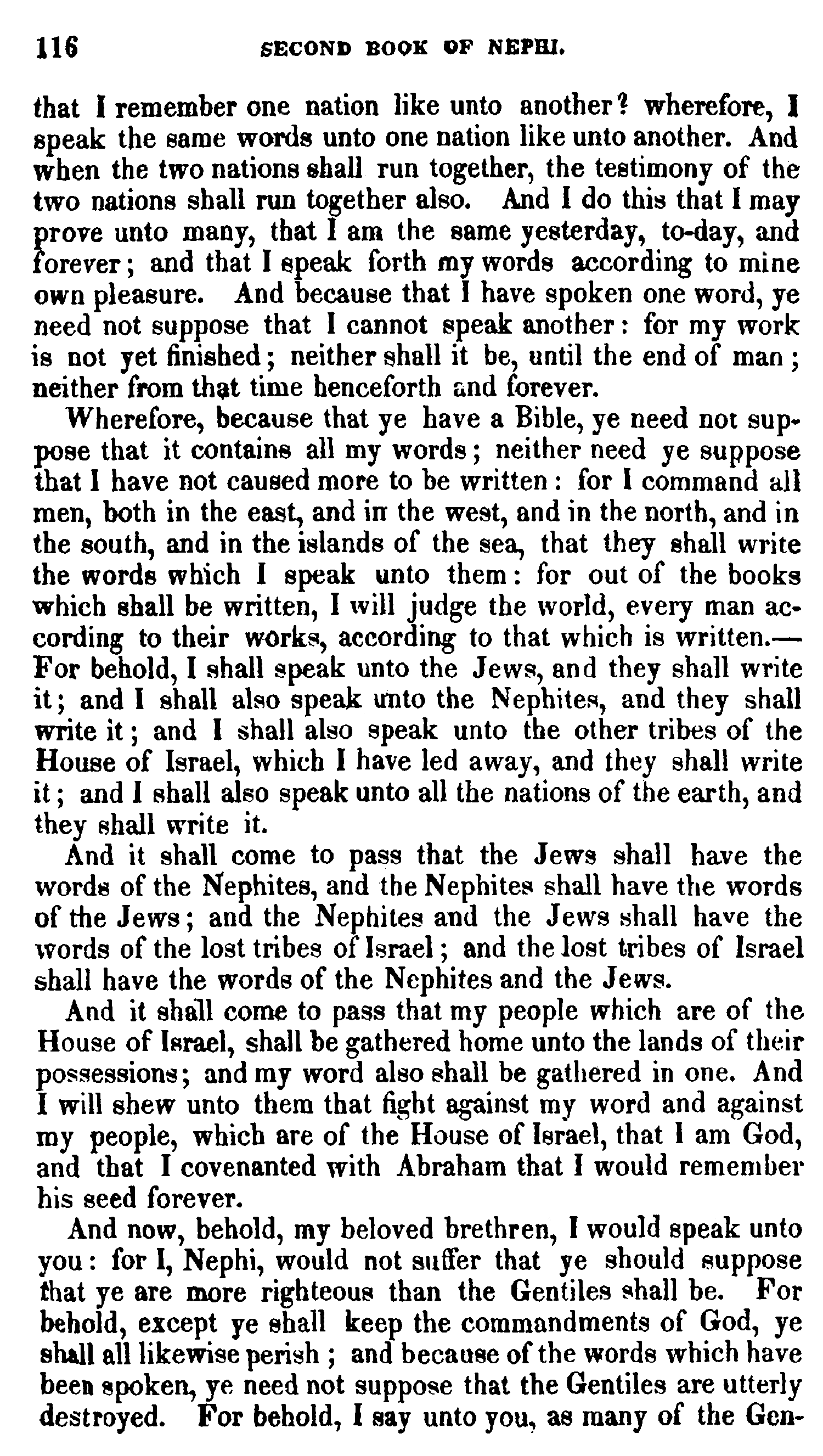 Book Of Mormon - 2 Nephi - Page 116