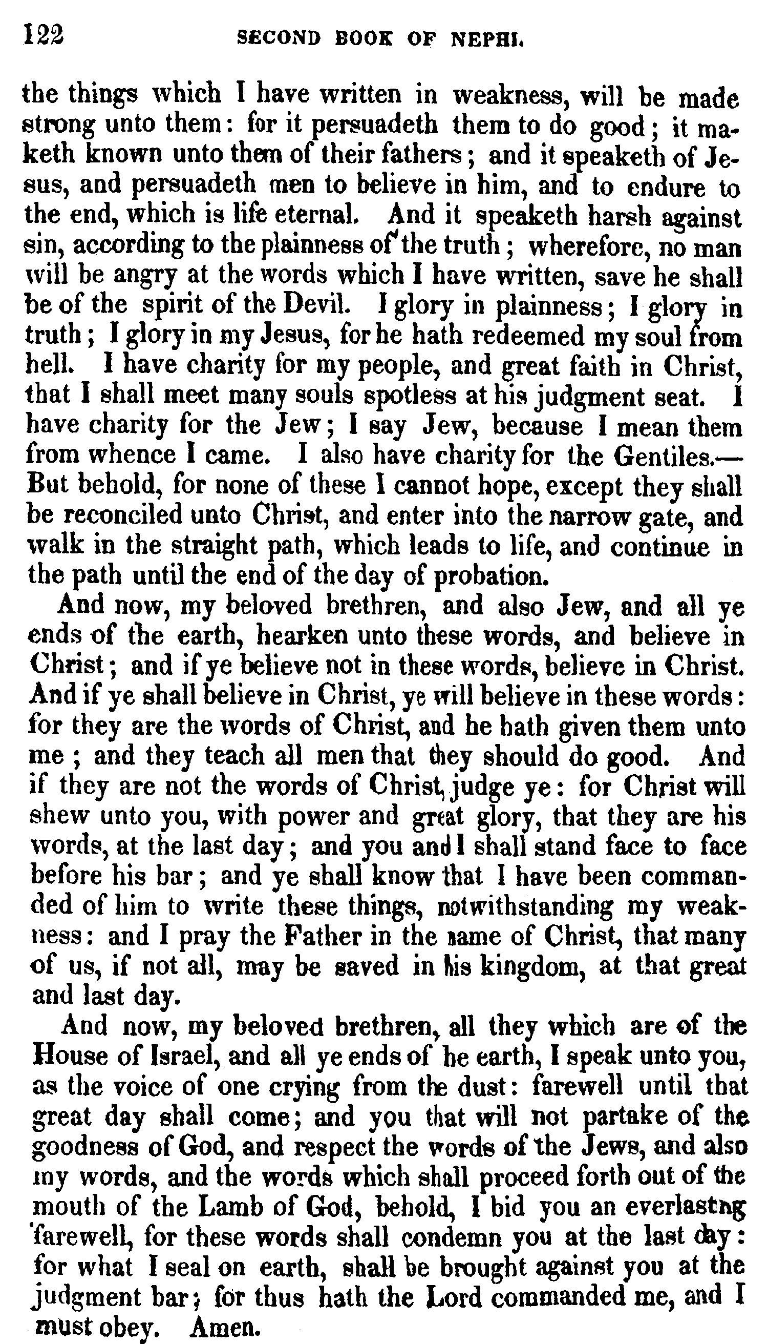 Book Of Mormon - 2 Nephi - Page 122