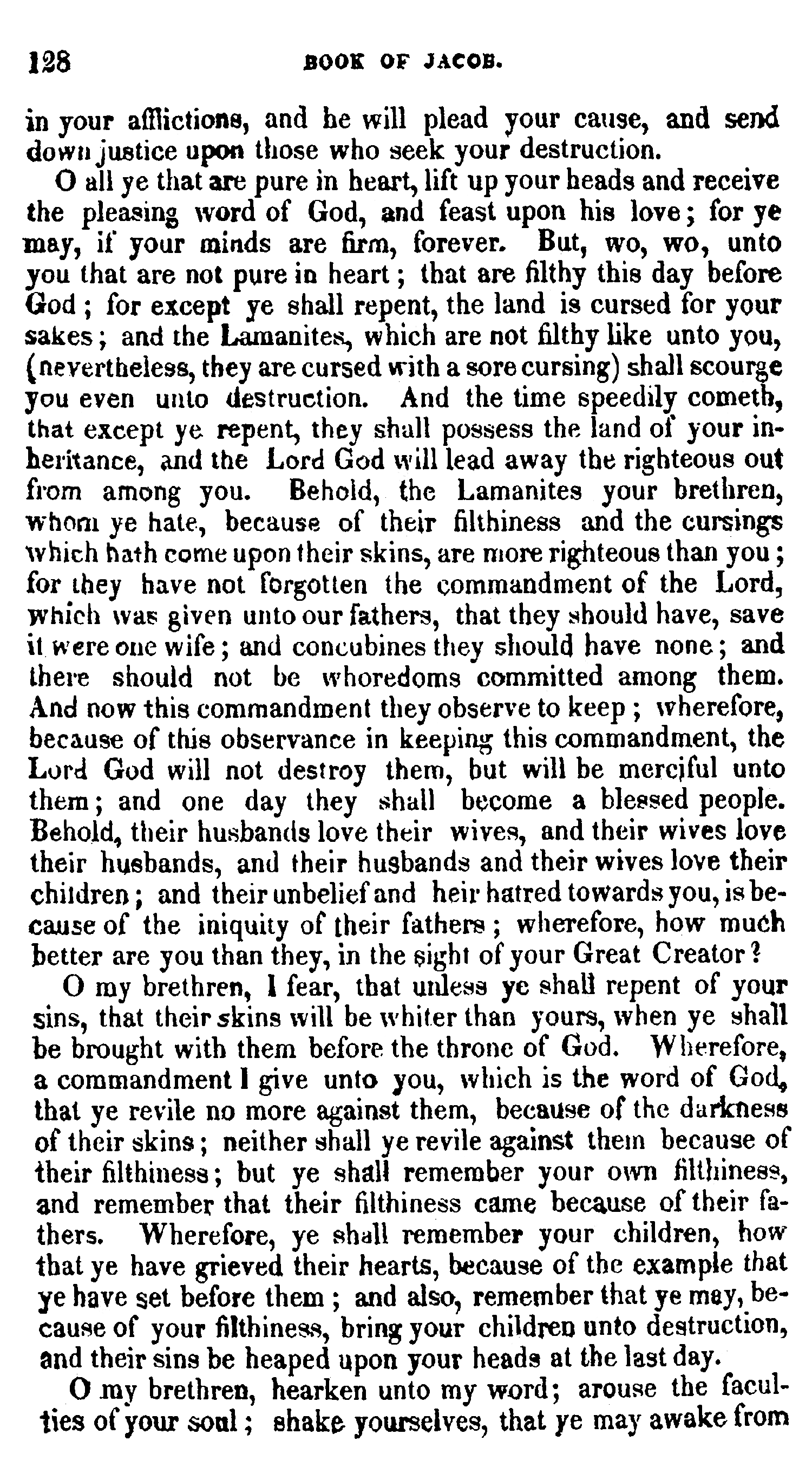 Book Of Mormon - Jacob - Page 128