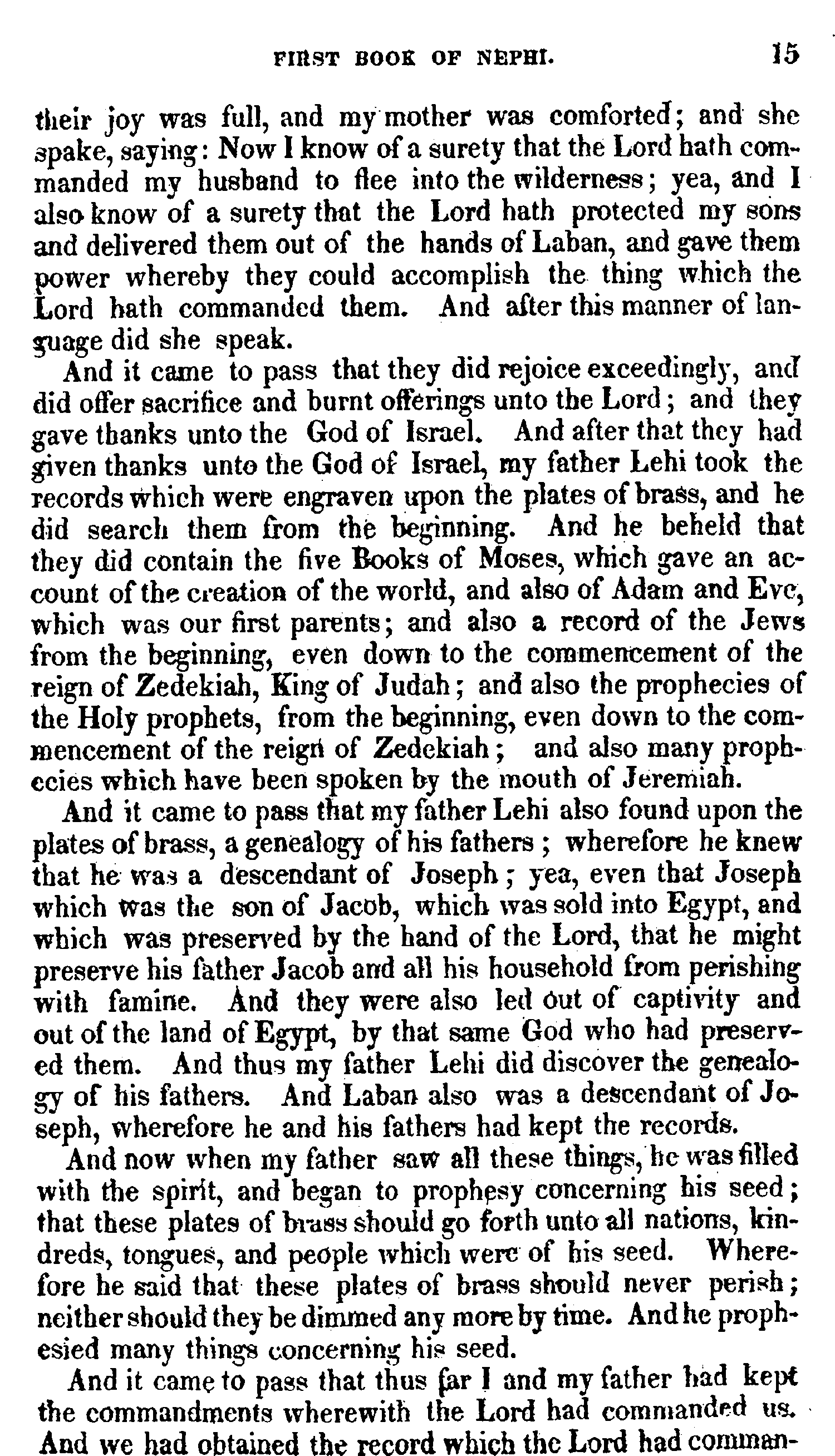 Book Of Mormon - 1 Nephi - Page 15