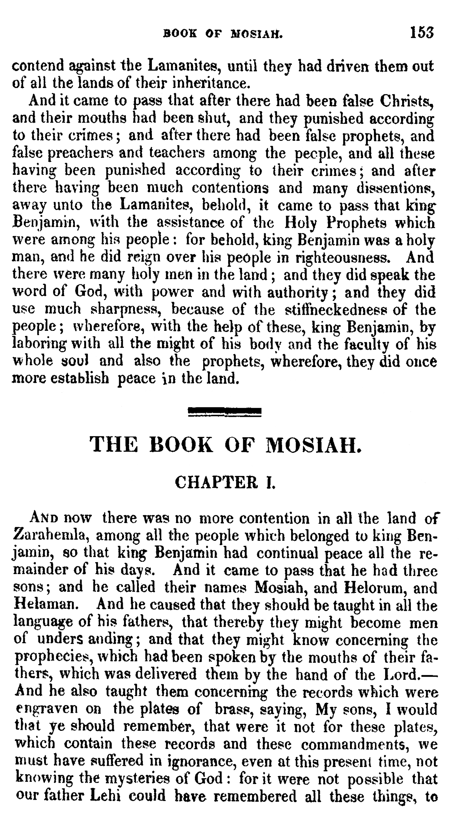 Book Of Mormon - Mosiah - Page 153