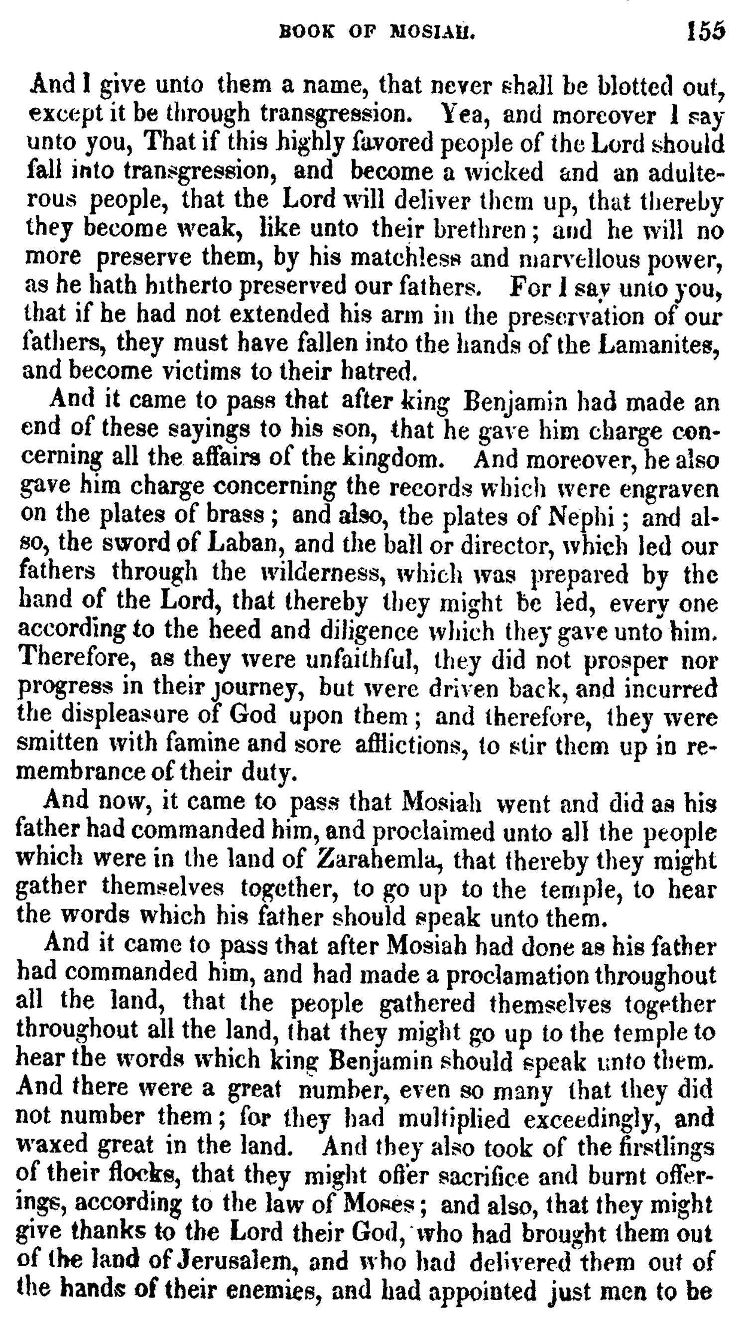 Book Of Mormon - Mosiah - Page 155