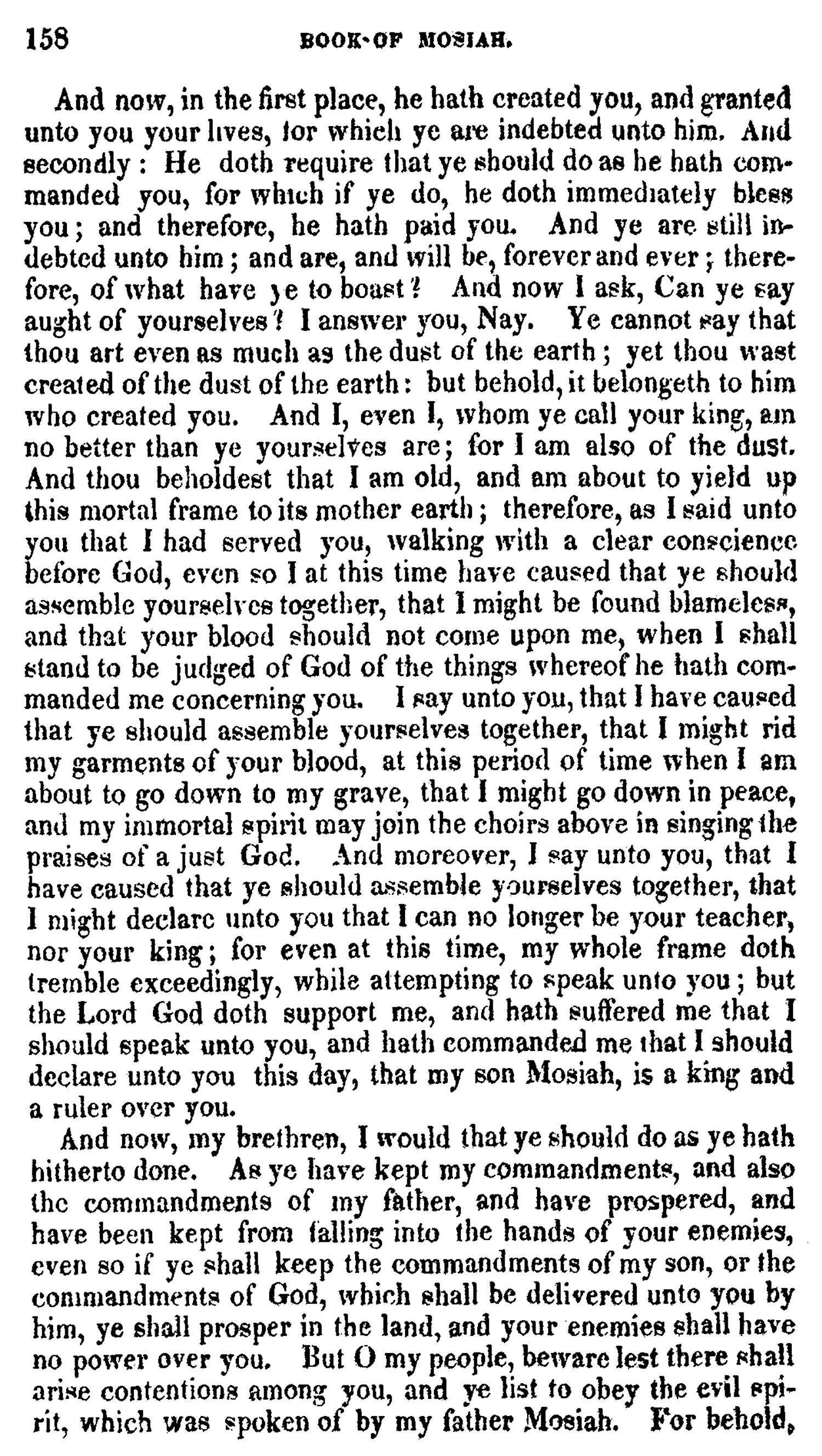 Book Of Mormon - Mosiah - Page 158